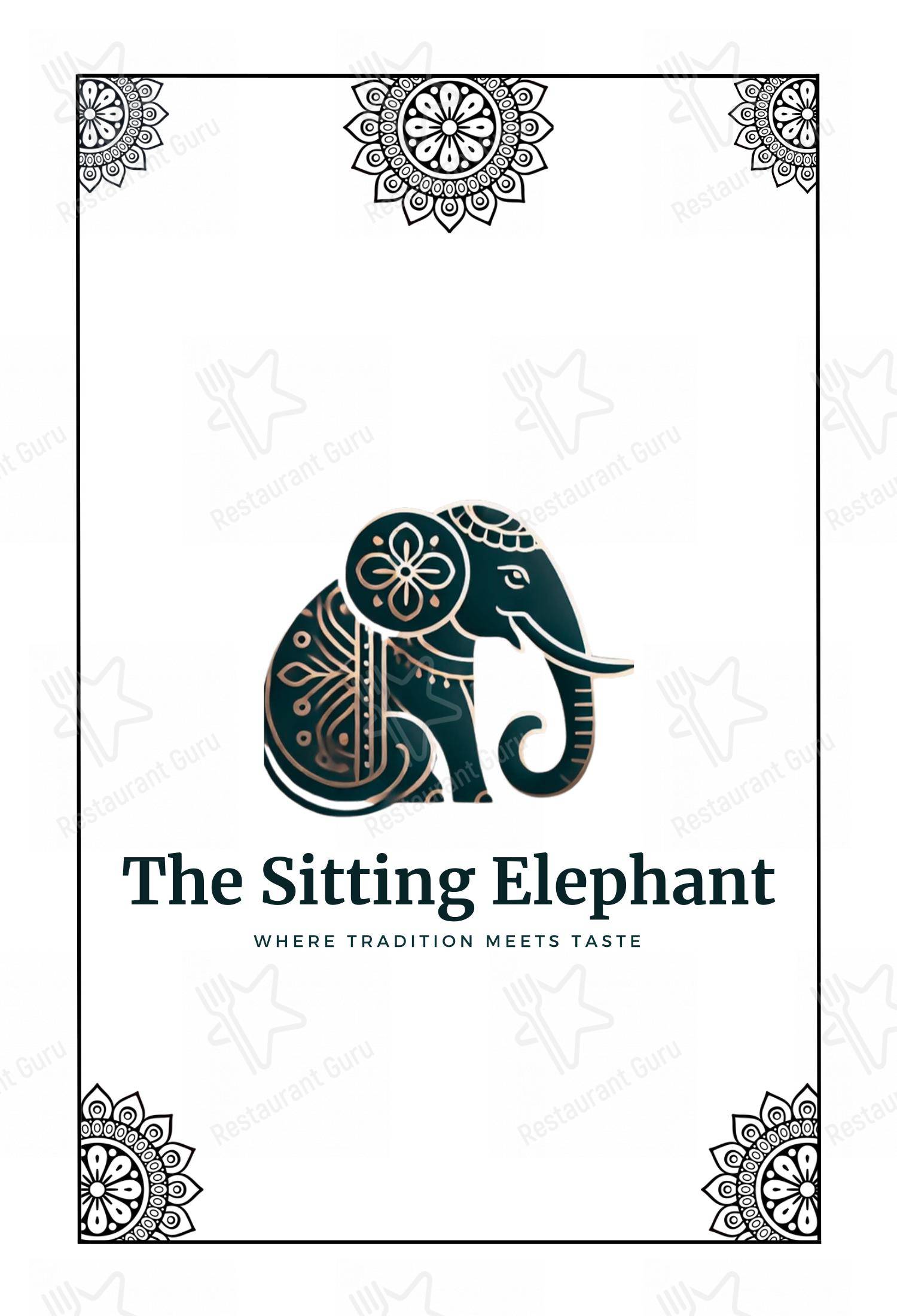 The Sitting Elephant - A Rooftop Restaurant Overlooking River Ganga in Rishikesh - Menu