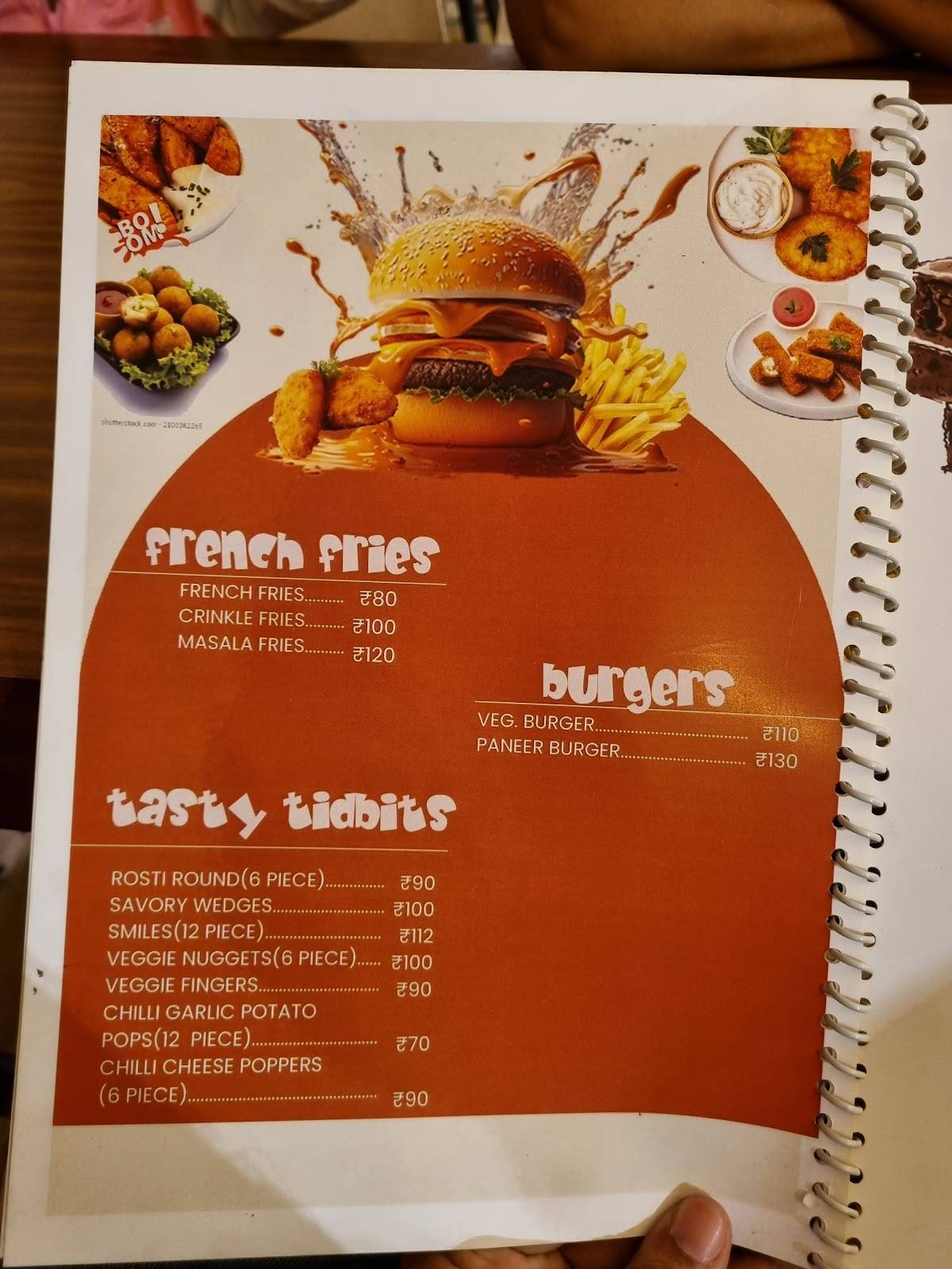 7th heaven kazhakuttam menu