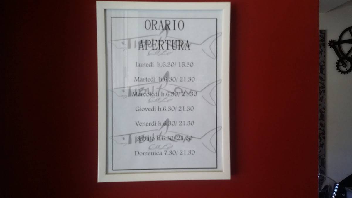 Menu di Tiburon Cafè 