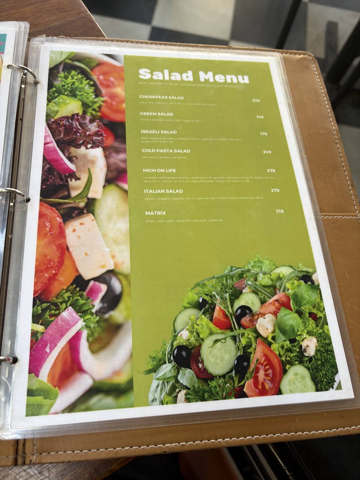 Tikos menu