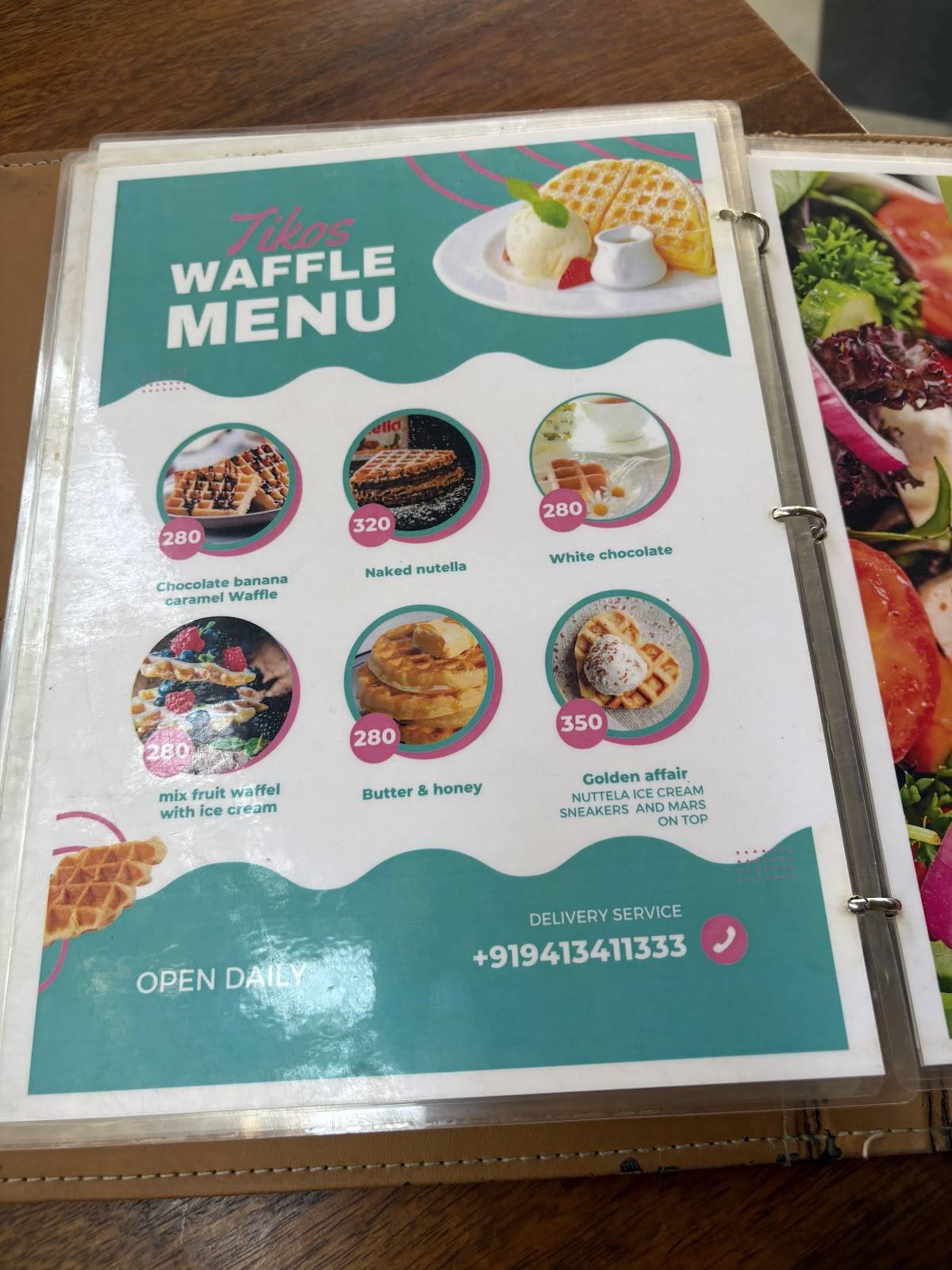 Tikos menu