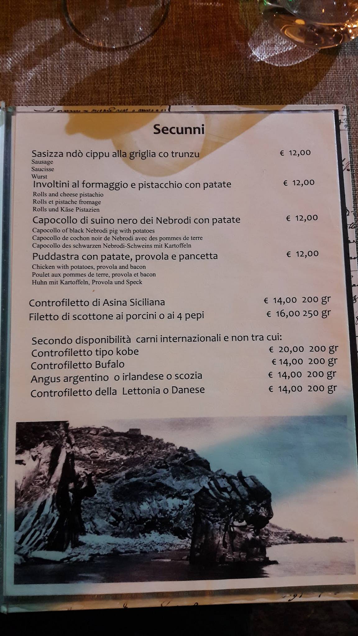 Menu di Trattoria U Puttusu 