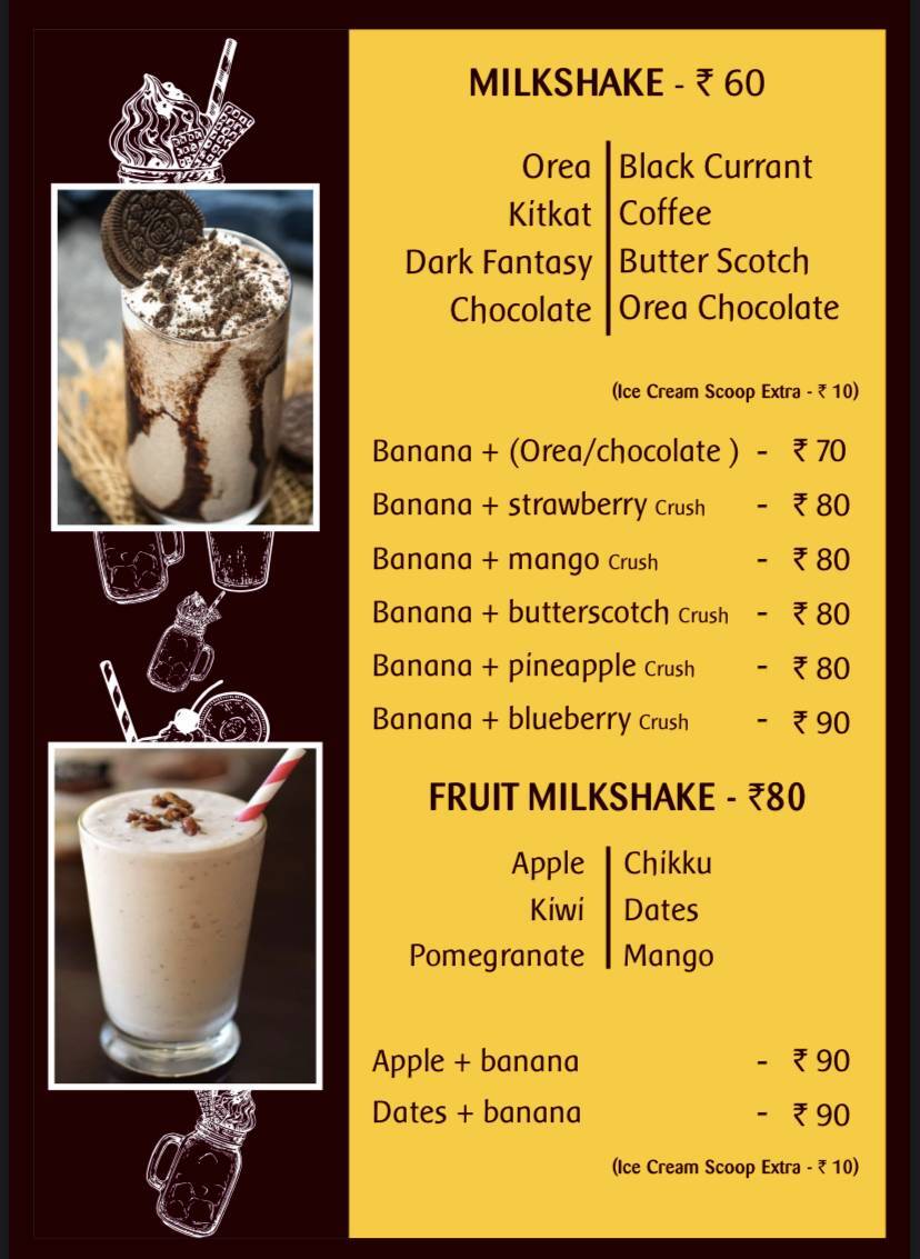 Triple c cafe menu