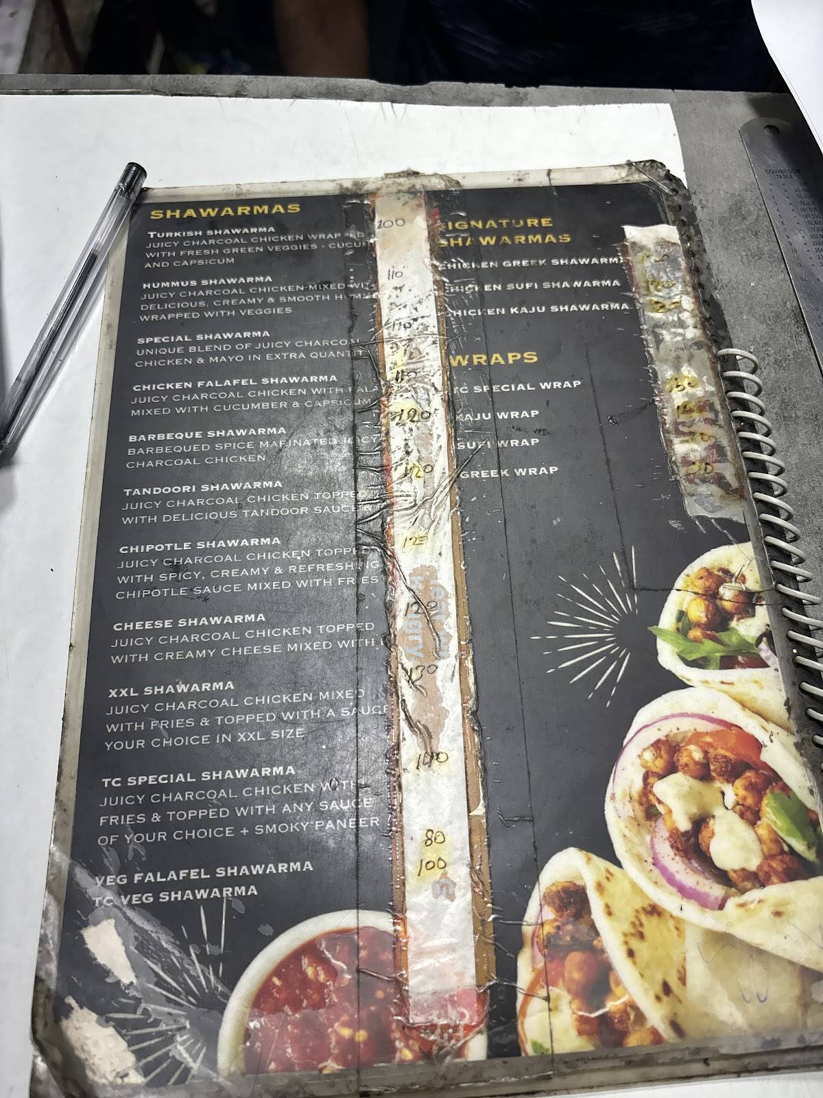 Turkish Central menu