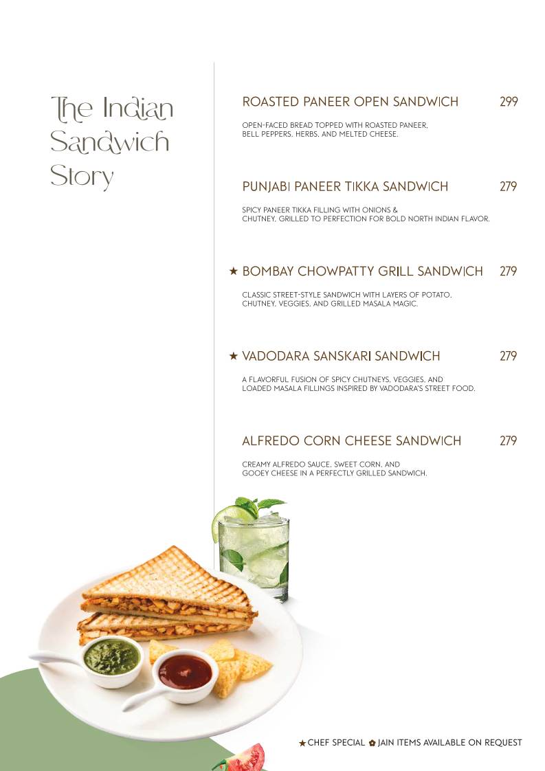 Pefeteria - Gujarat's 1st Pet Cafe menu