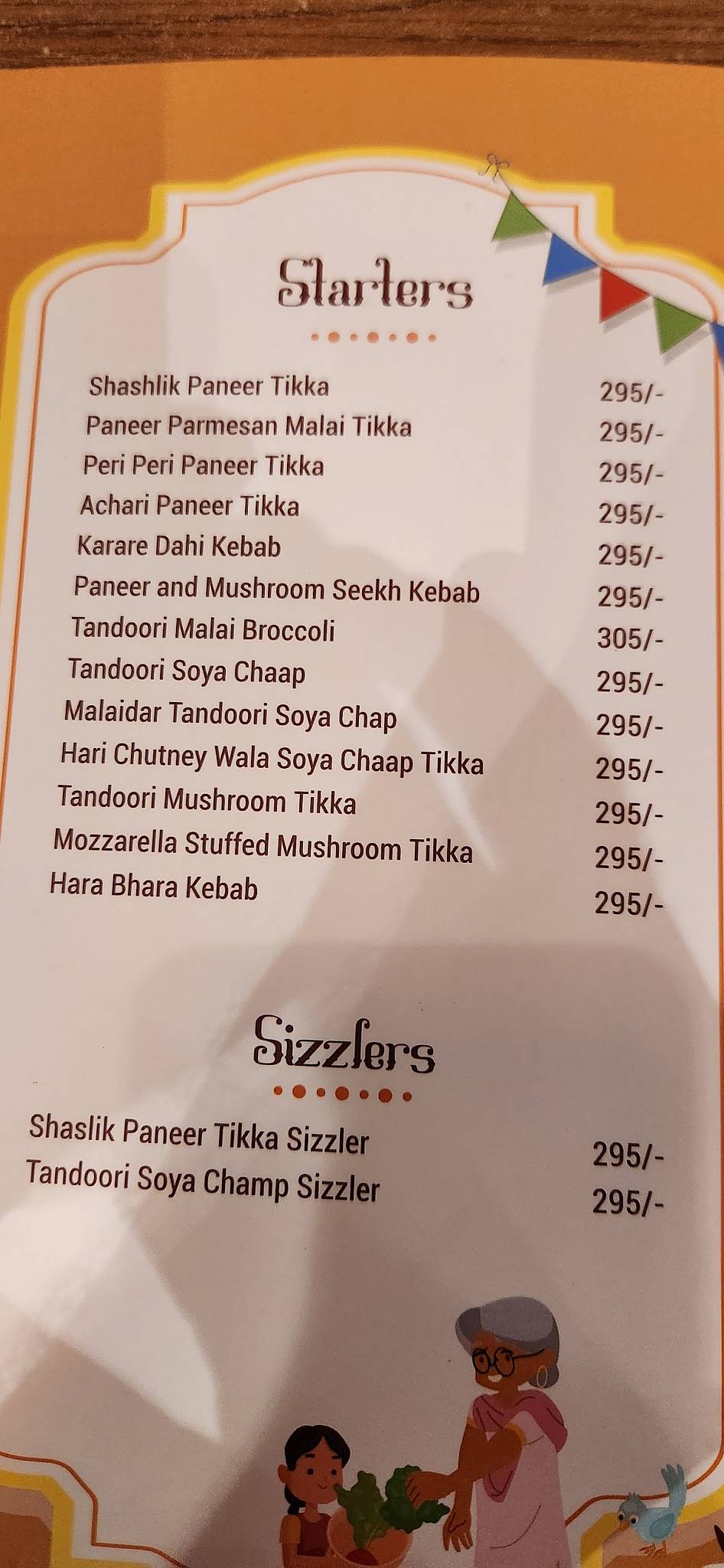 Veg Village Food menu