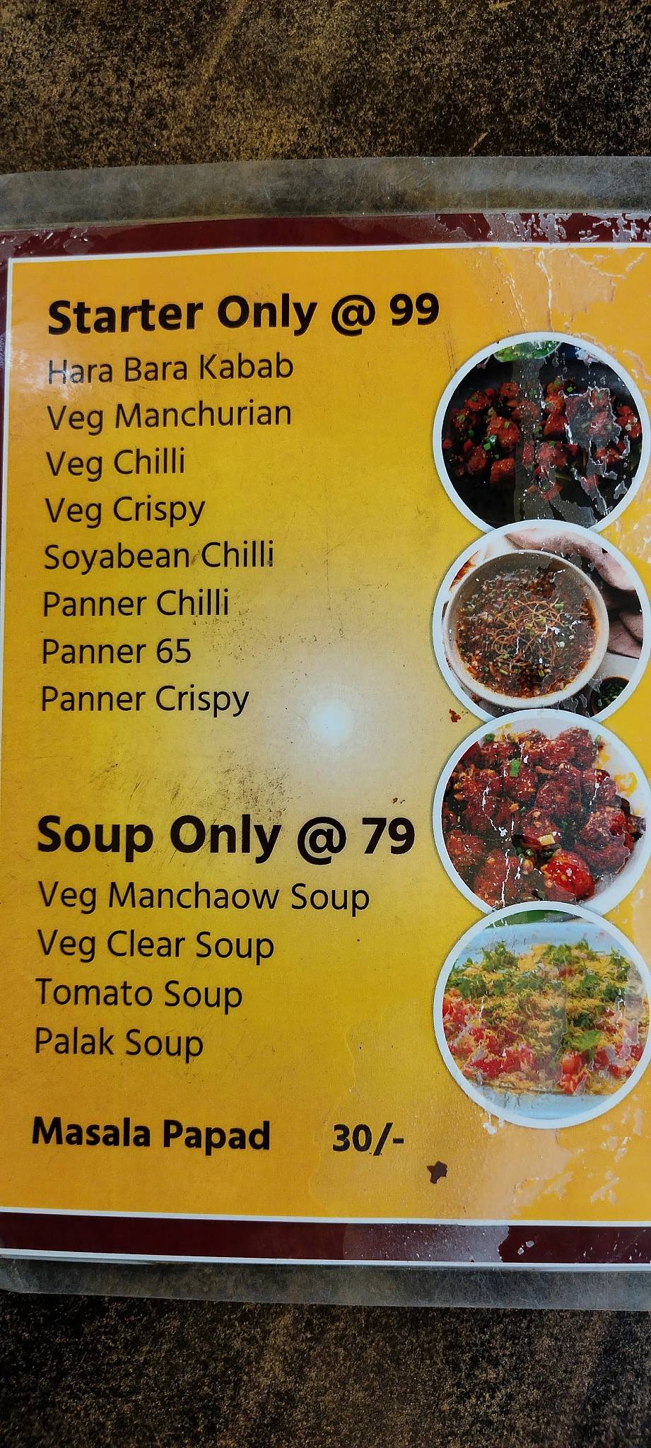 Vrindavan Pure Veg menu
