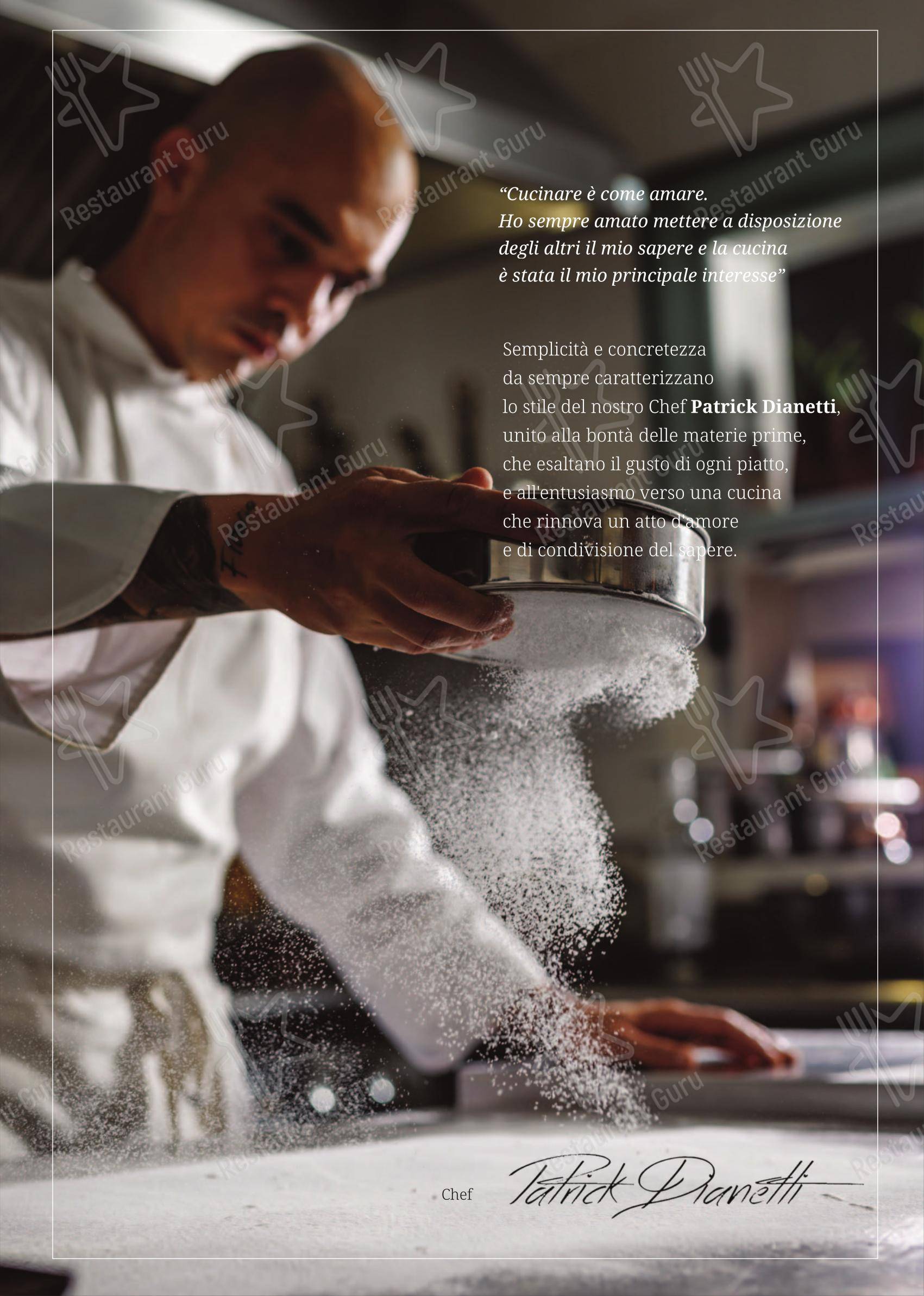 Menu per VyNIQUE Enoteca Regionale del Lazio ristorante