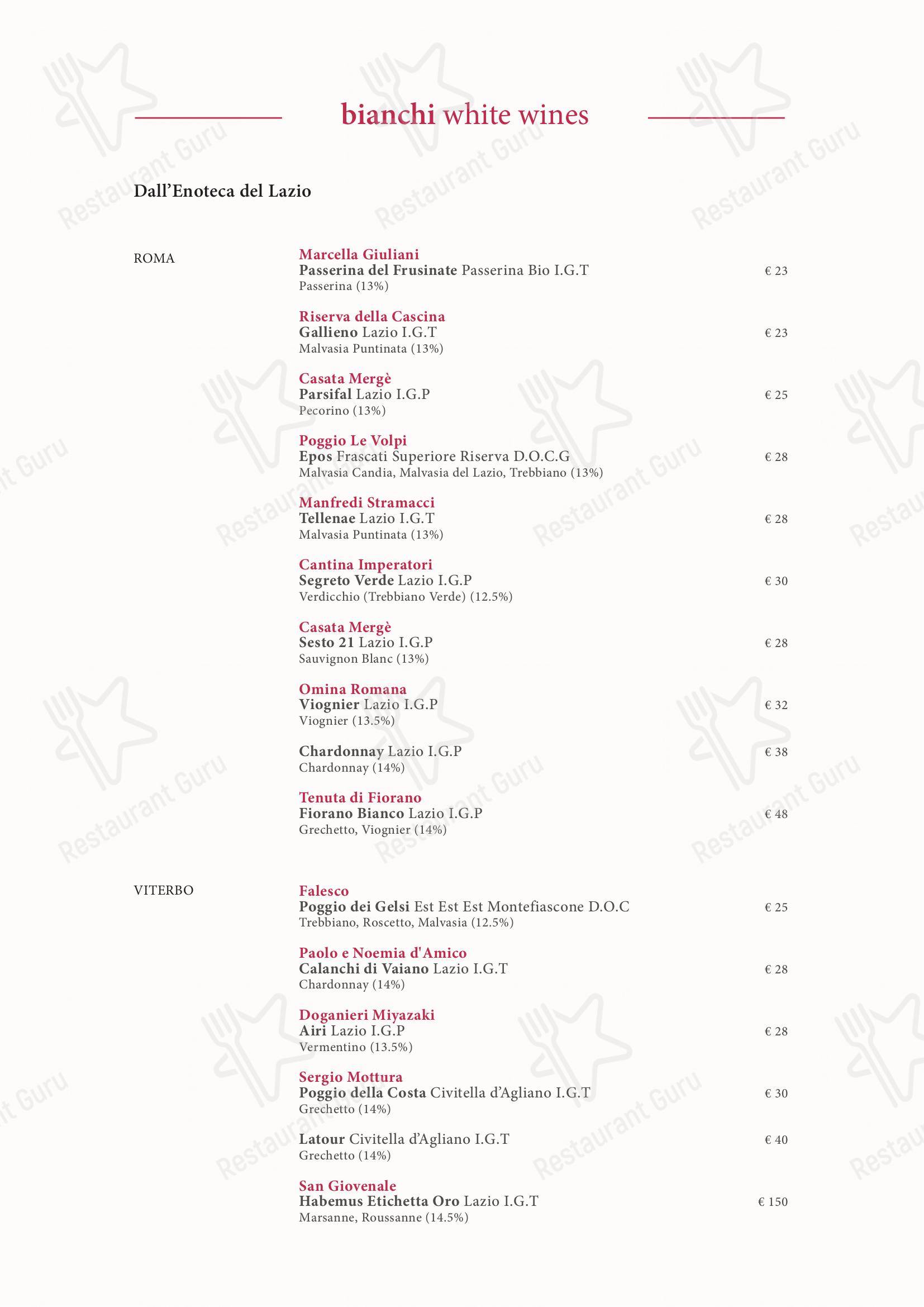 菜单 per Vyta pub & bar