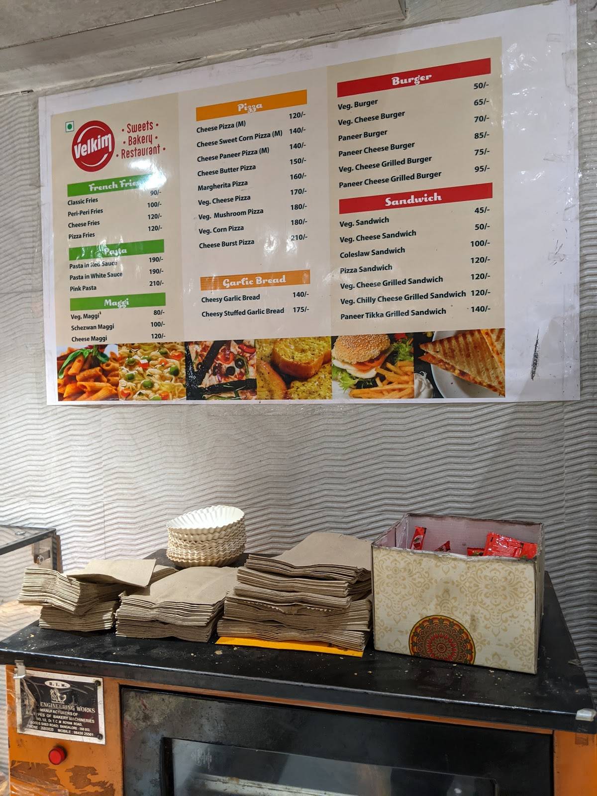 Welcome A Refreshment Shoppe/Velkim menu