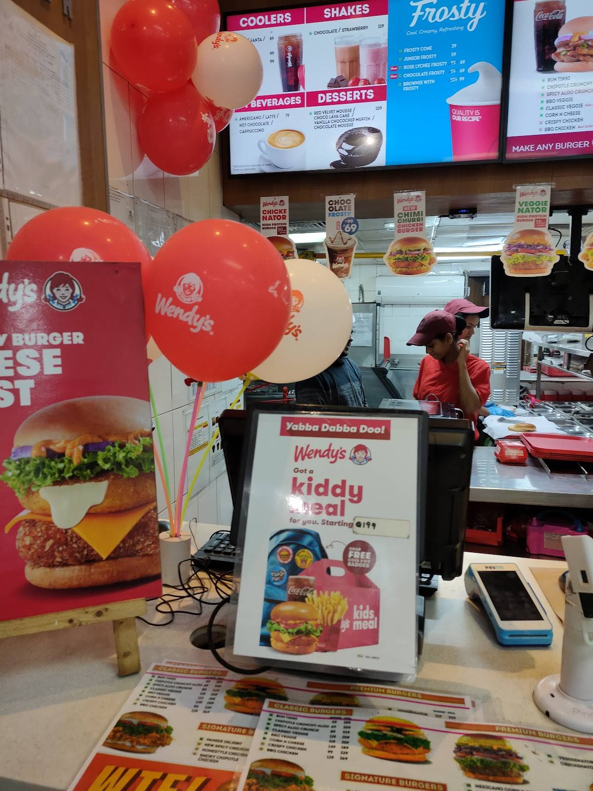 Wendy's menu