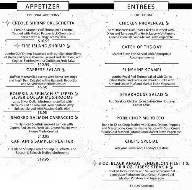 Yacht StarShip Cruises & Events menu