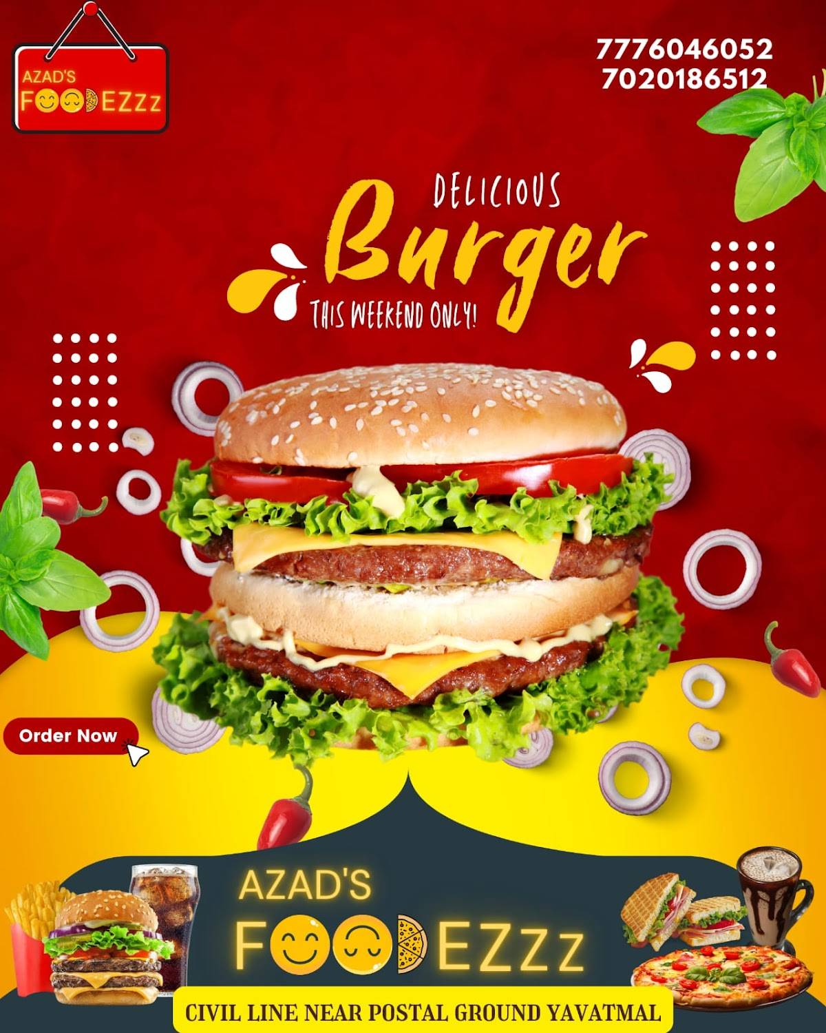 Foodezzz menu