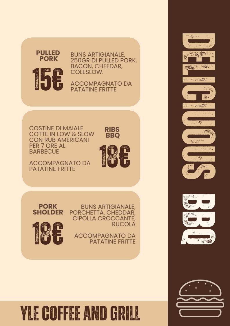 Menu di Yle Coffee & Grill 