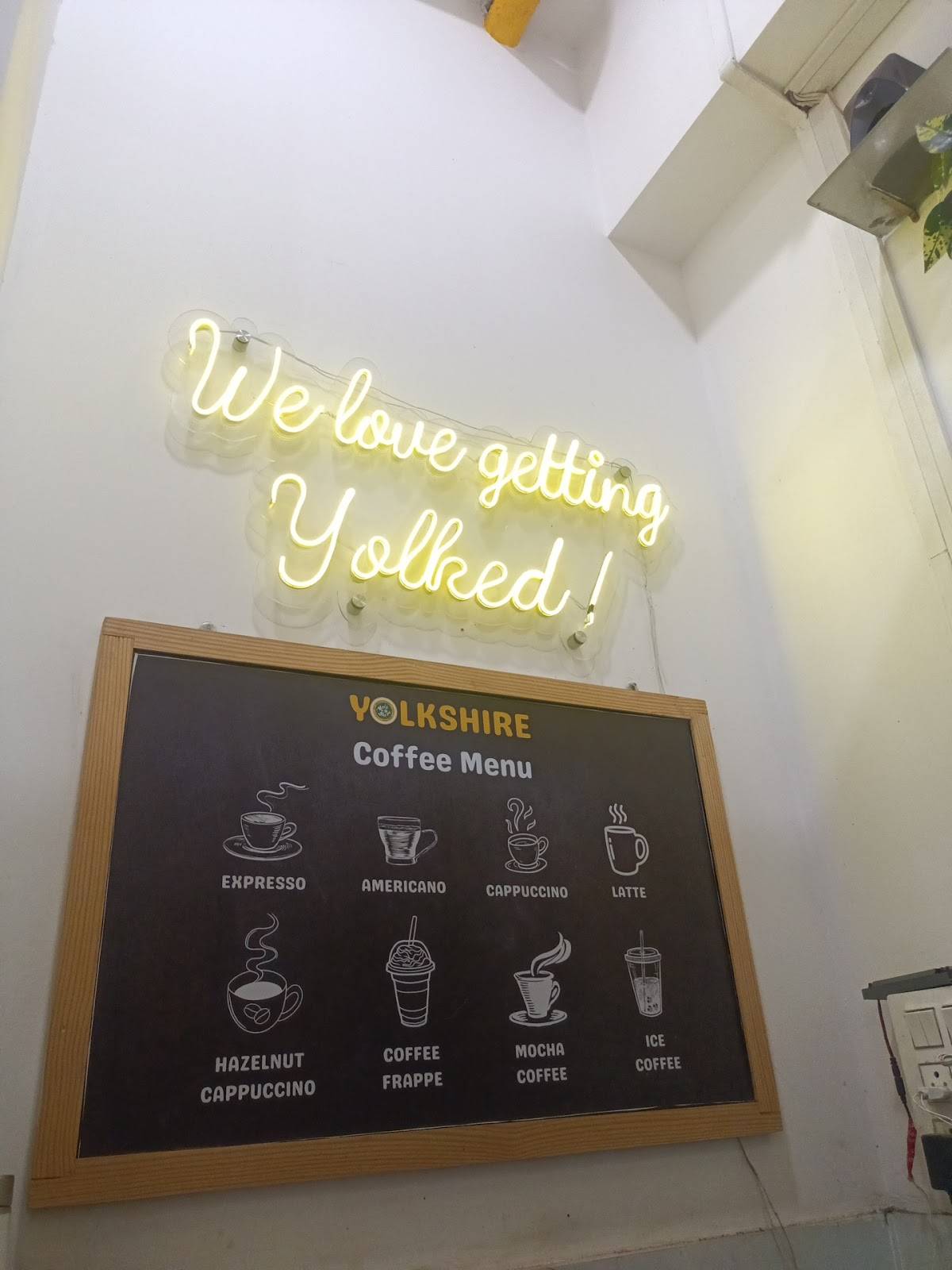 Yolkshire Salunkhe Vihar menu