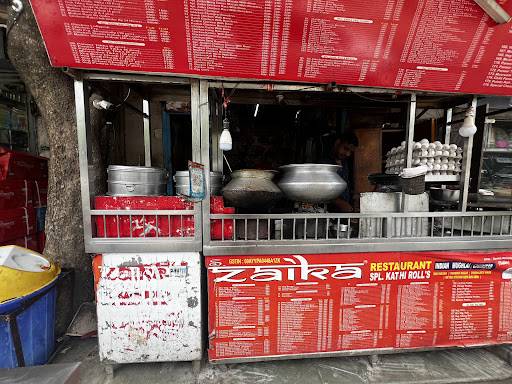 Zaika Kathi Rolls menu