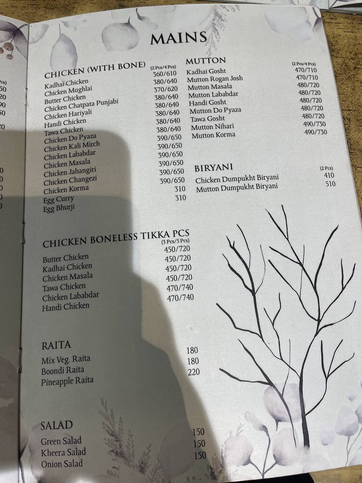 Zooby's Kitchen menu