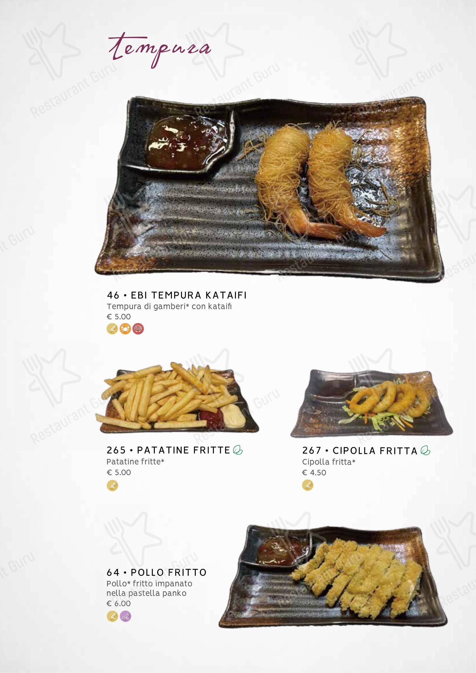 Menu per Zuru sushi in Reggio Calabria