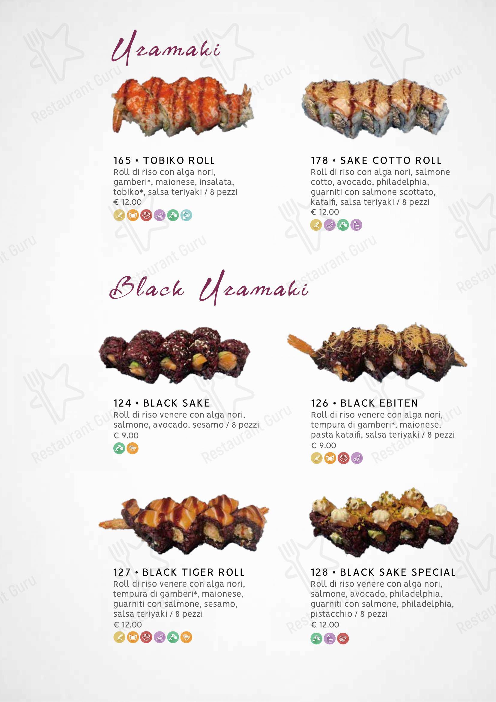 Menu di Zuru sushi - Menu