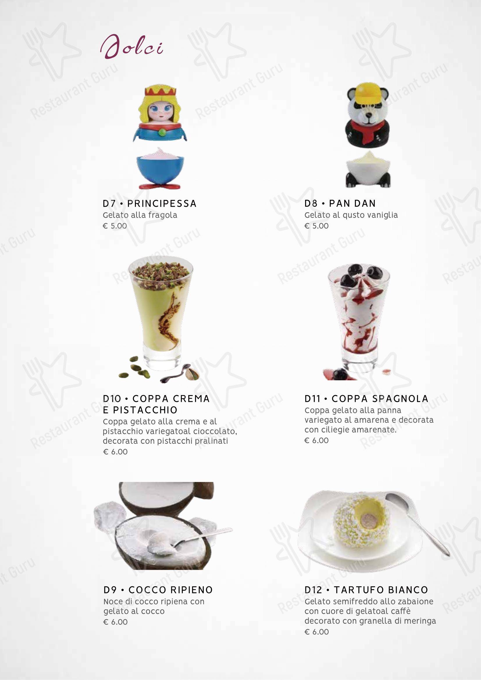 Menu bar per Zuru sushi in Reggio Calabria