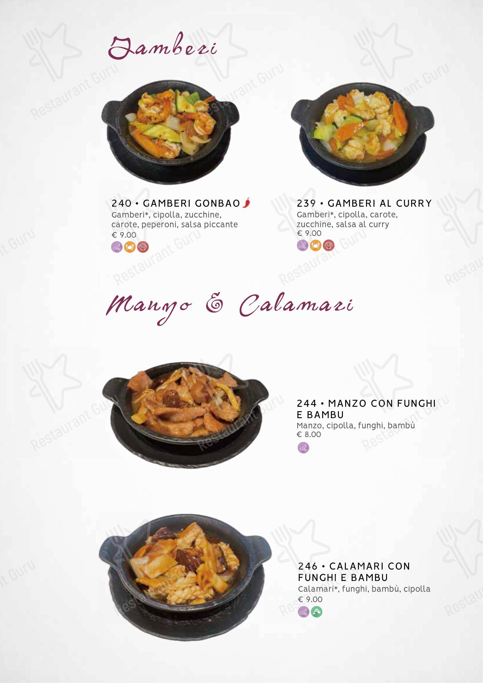 Menu per Zuru sushi in Reggio Calabria