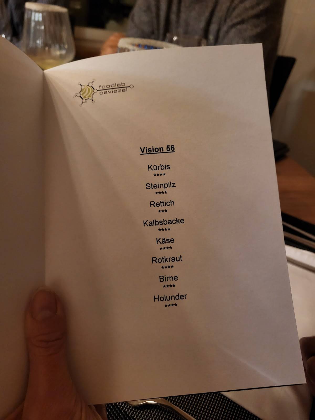 Menu di foodlab caviezel 