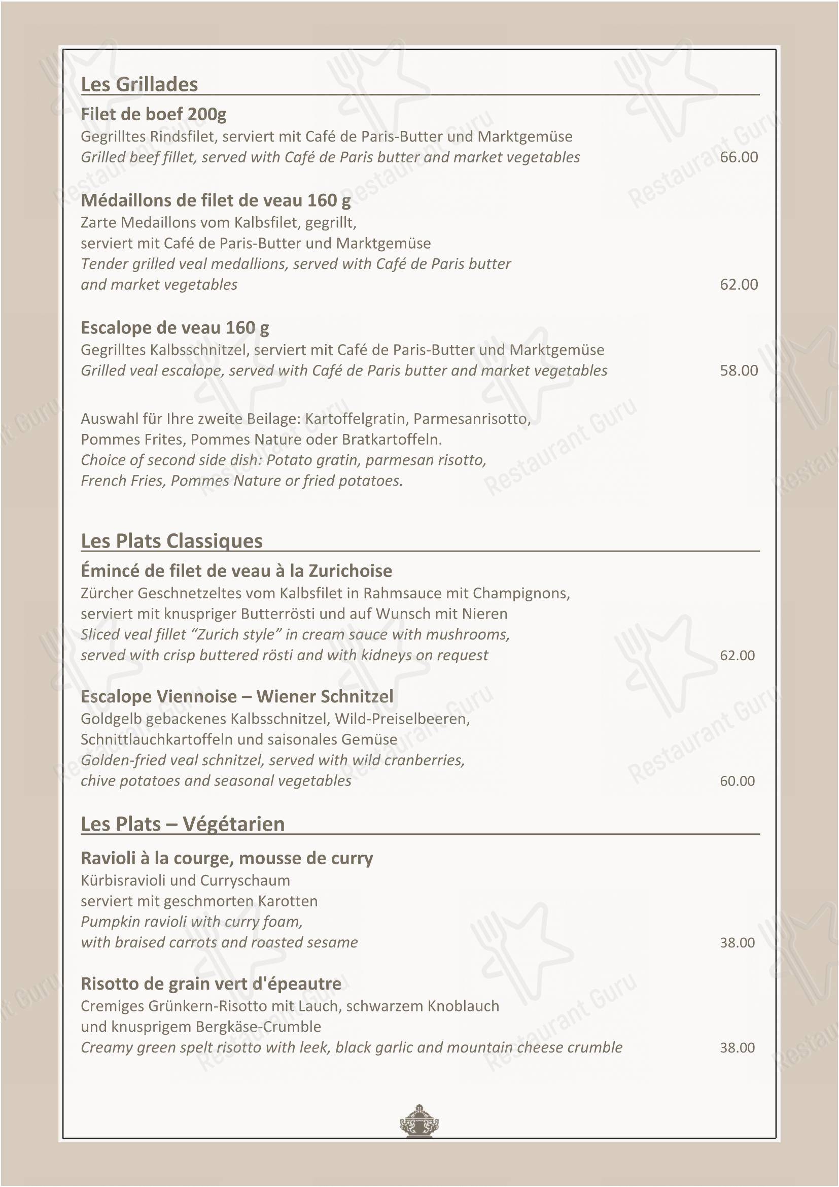 Menu bar per Café Gourmet caffè bar