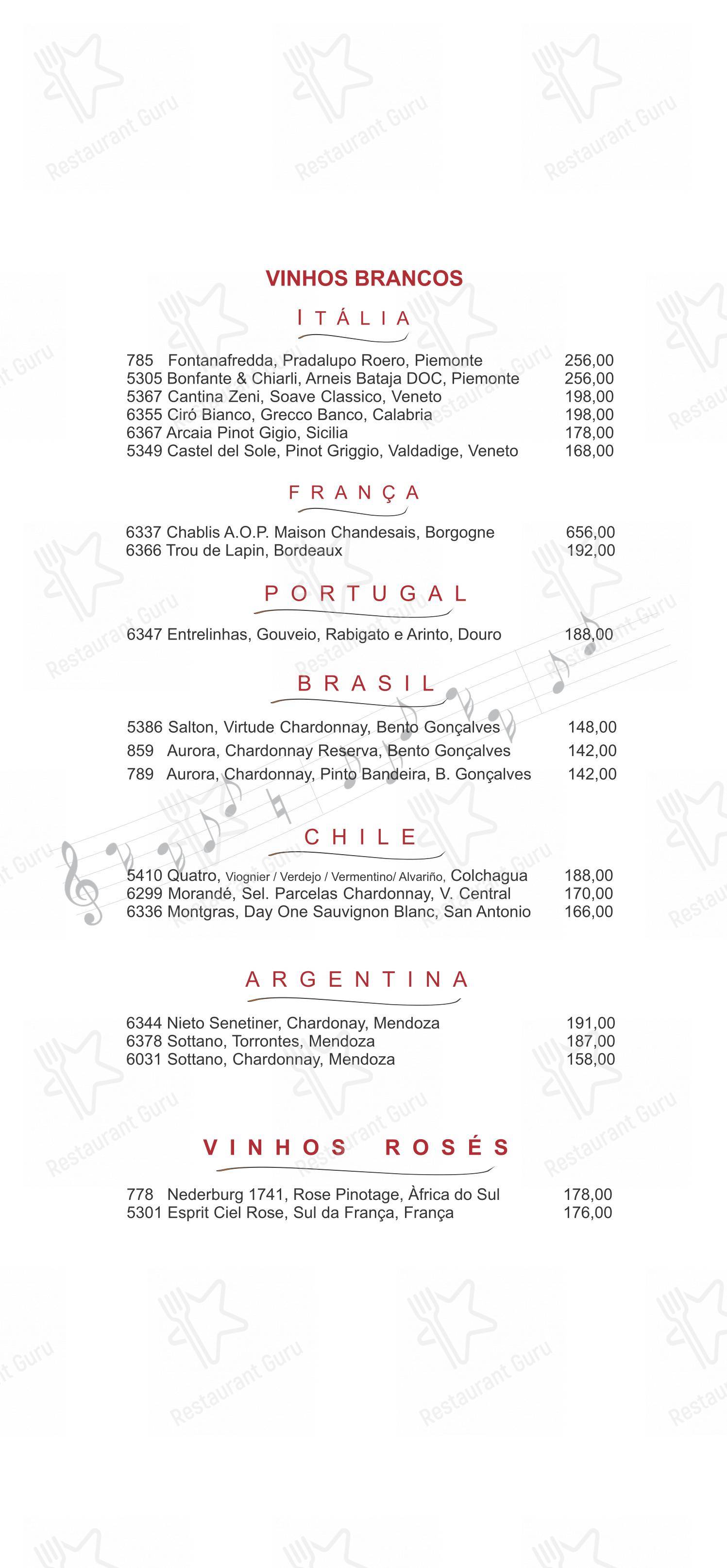 菜单 para Famiglia Mancini Trattoria restaurante