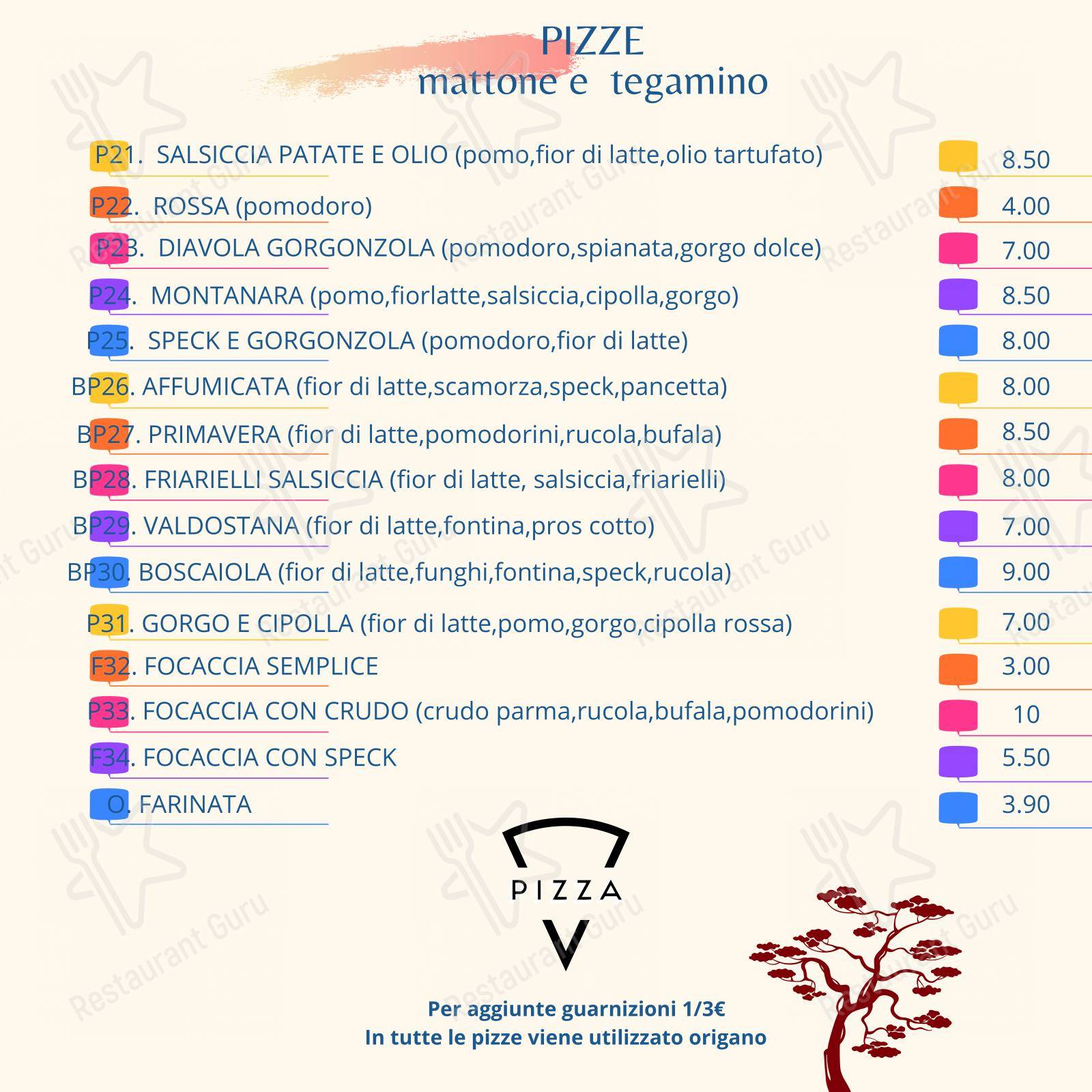 Menu per Grande Bambù 2 ristorante