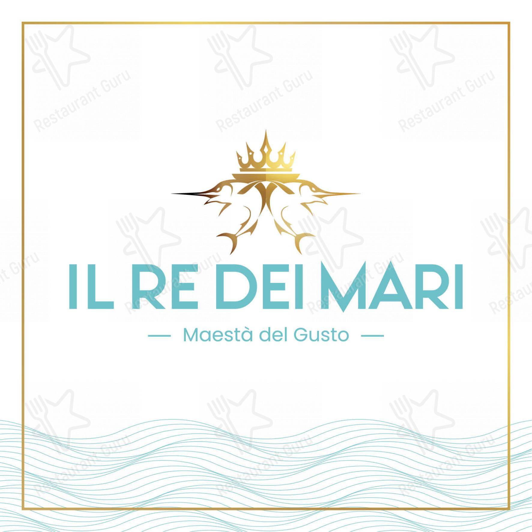 Menu bar per Il Re Dei Mari ristorante