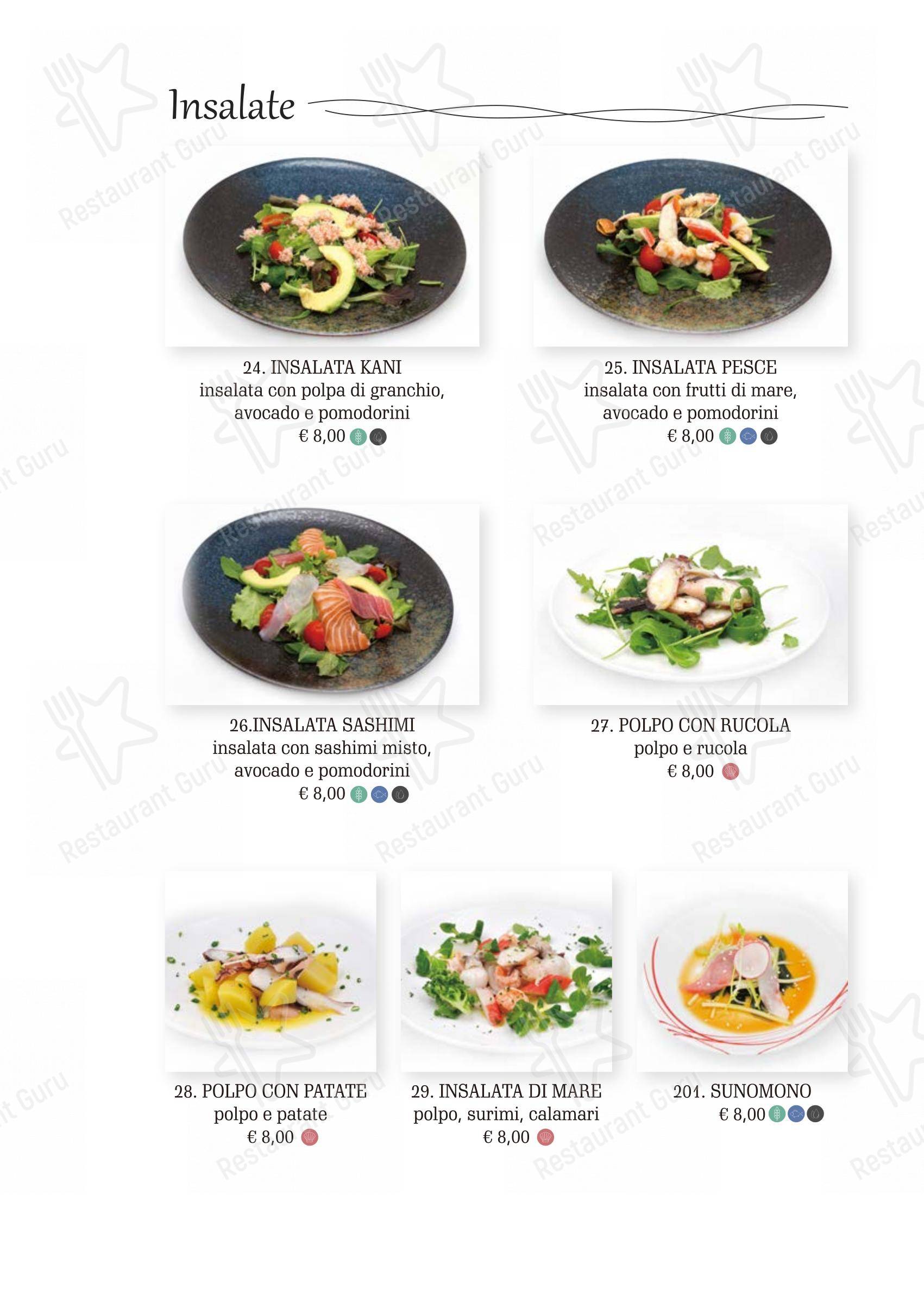Menu di Kirin - Menu