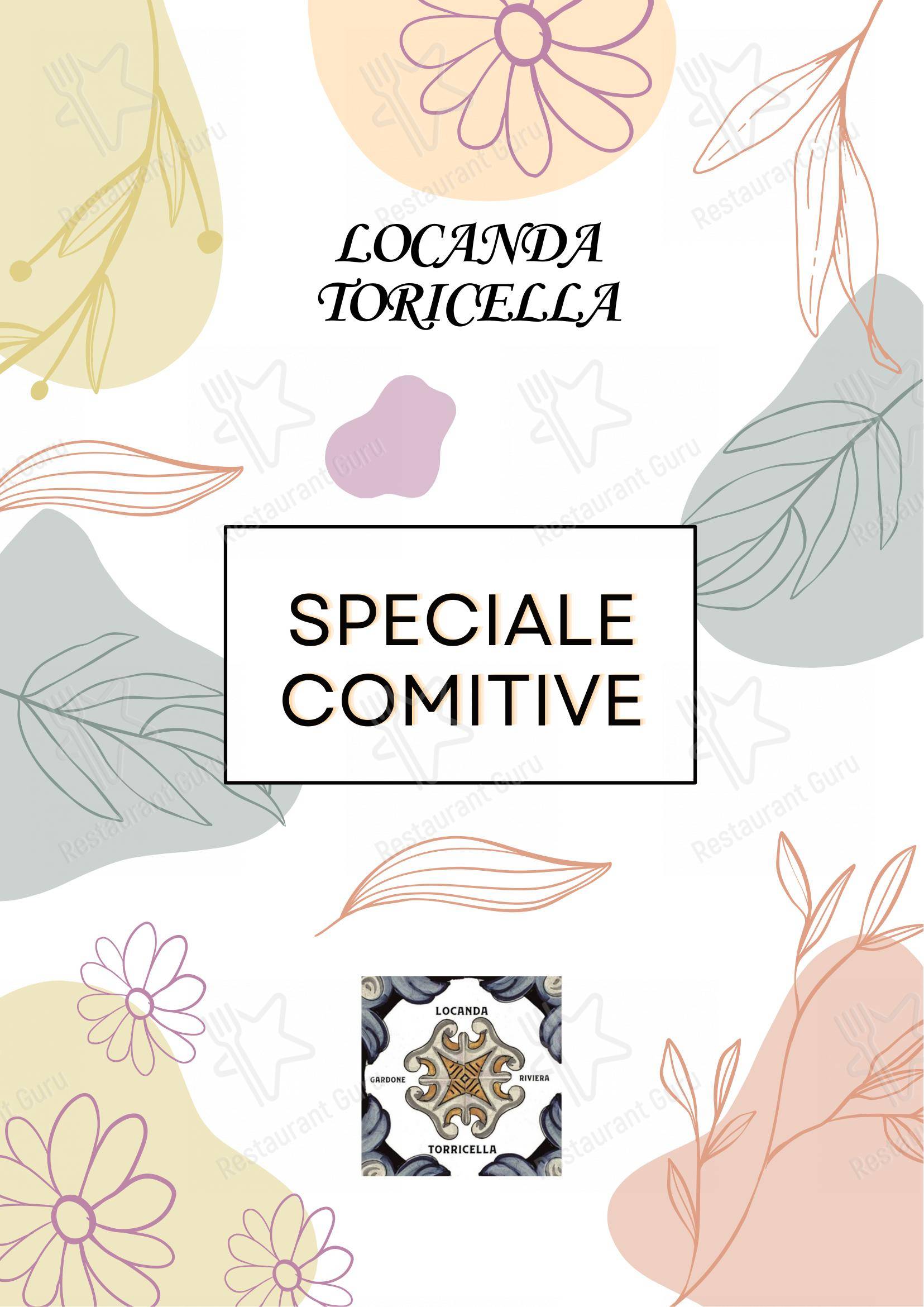 Menu di Locanda Torricella - Крафт меню