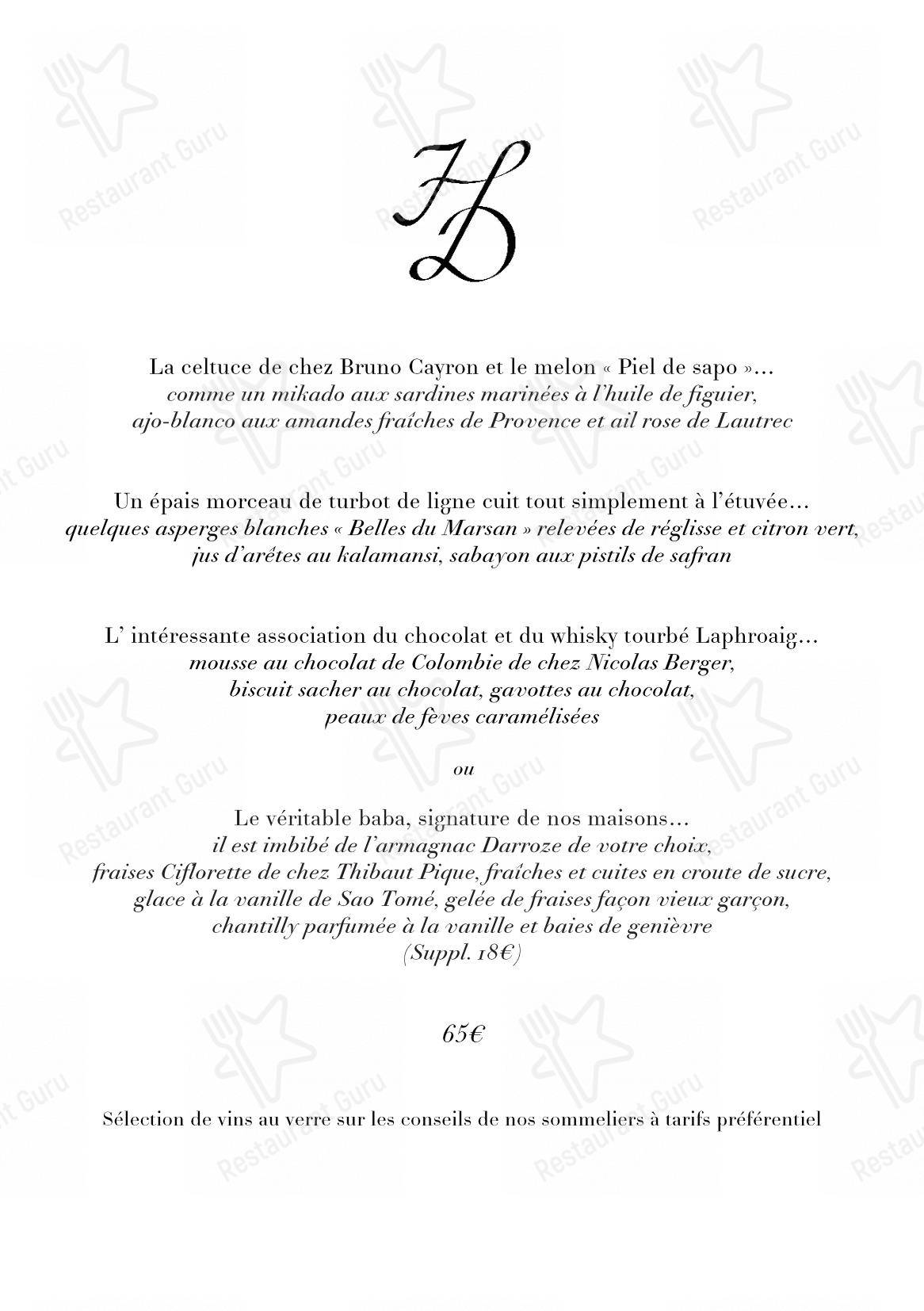 Marsan par Hélène Darroze dans Paris - Детское