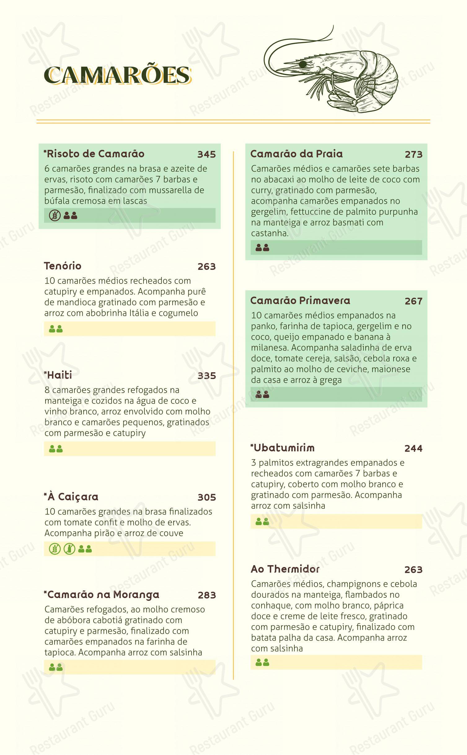 Raízes Restaurante Pizzaria - Menu