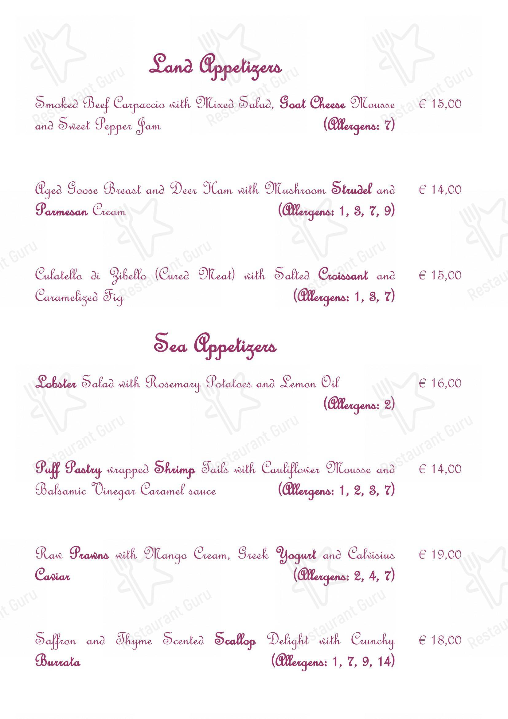 Ristorante L'Antica Rocca in Orzinuovi - Menu bar