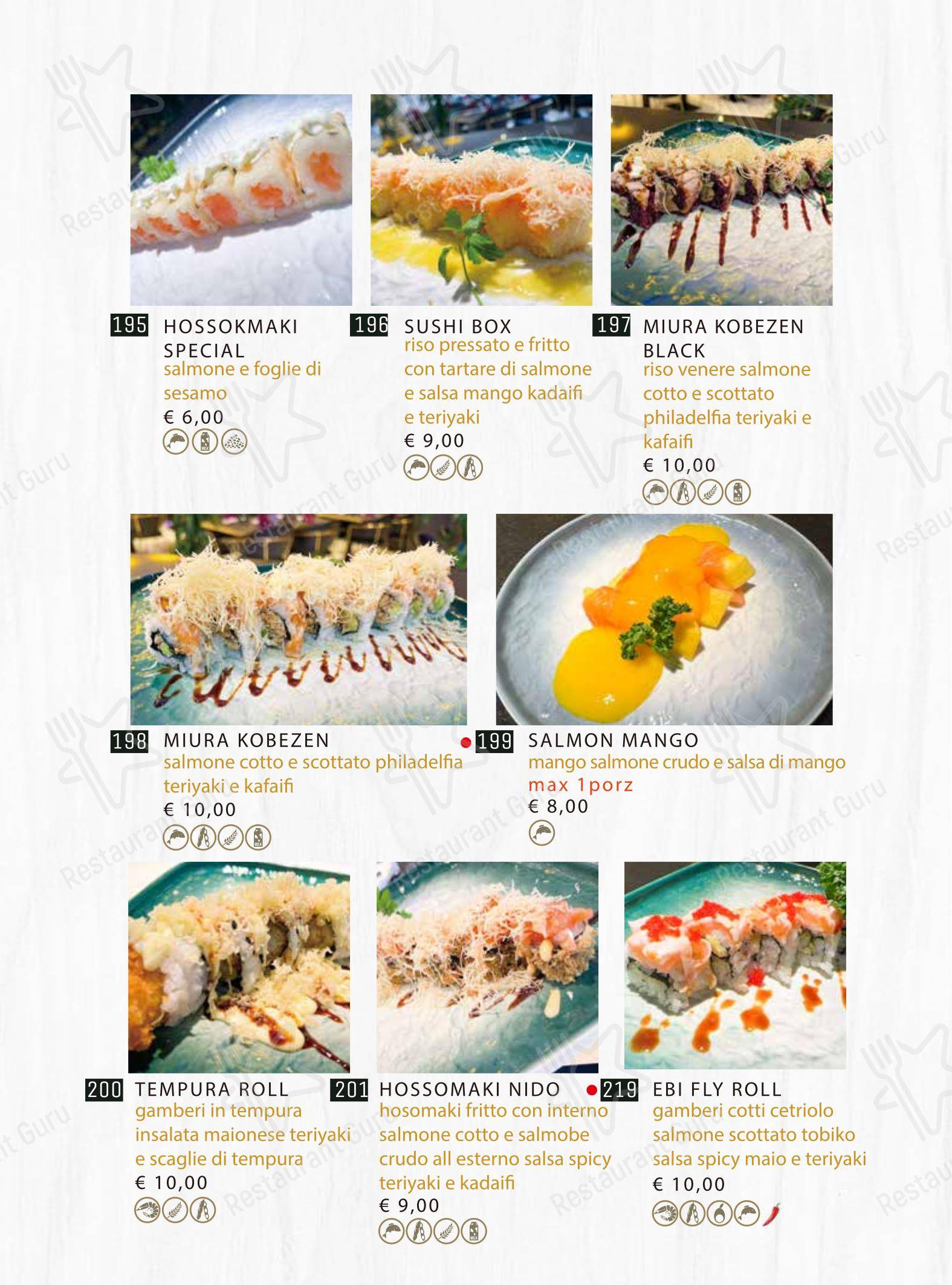 Menu di Ristorante kobezen Sushi - Menu