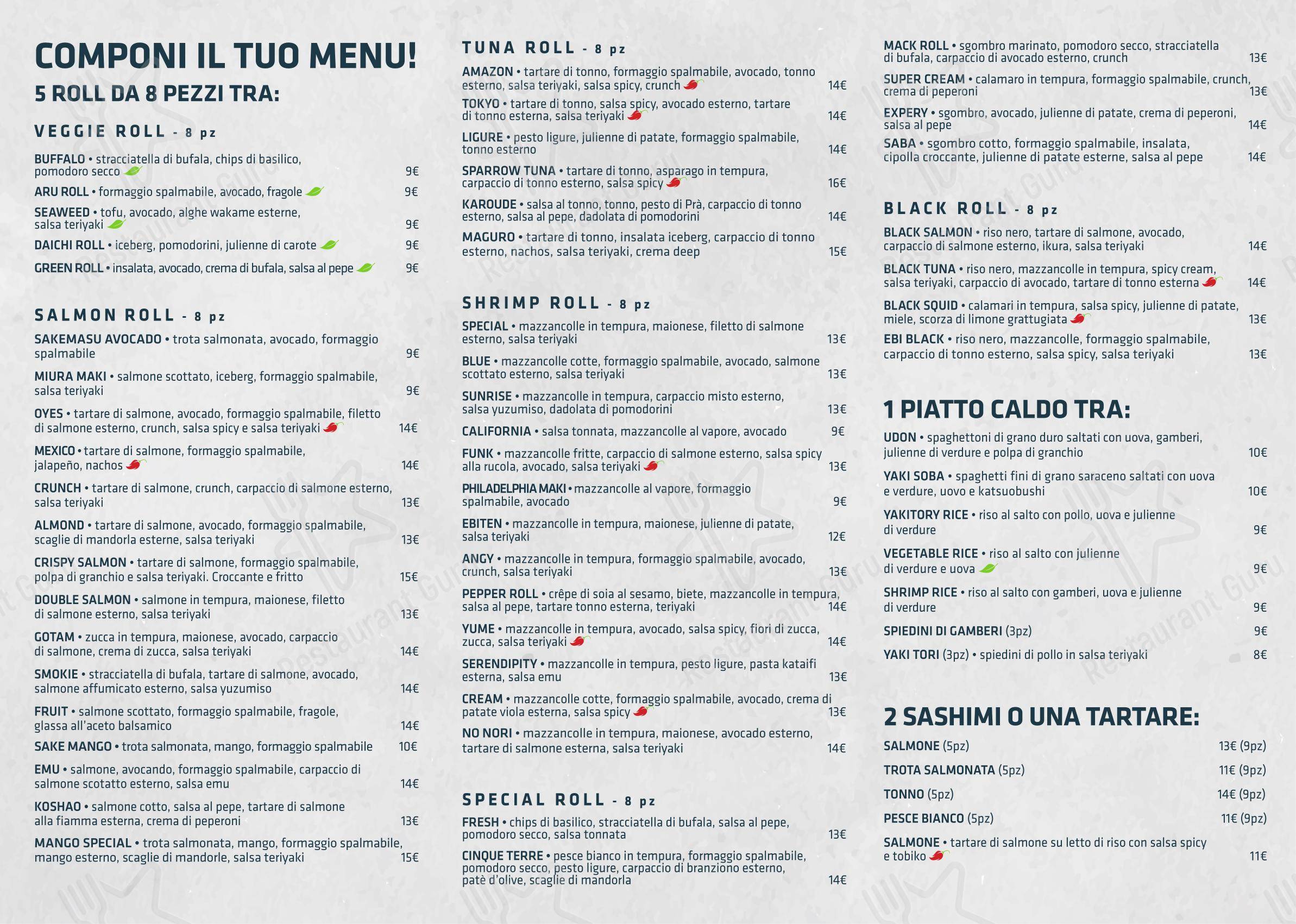Shabu Codogno in Codogno - Menu
