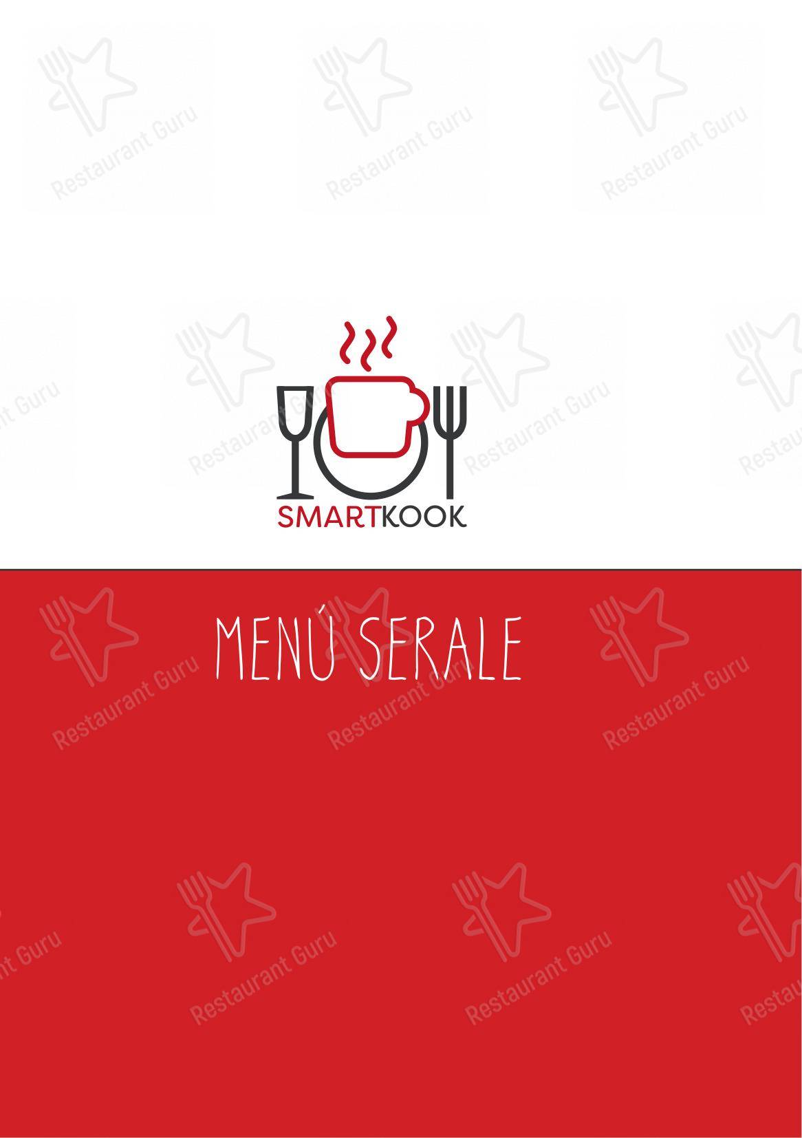 Smart Kook Bar in Milano - Menu bar