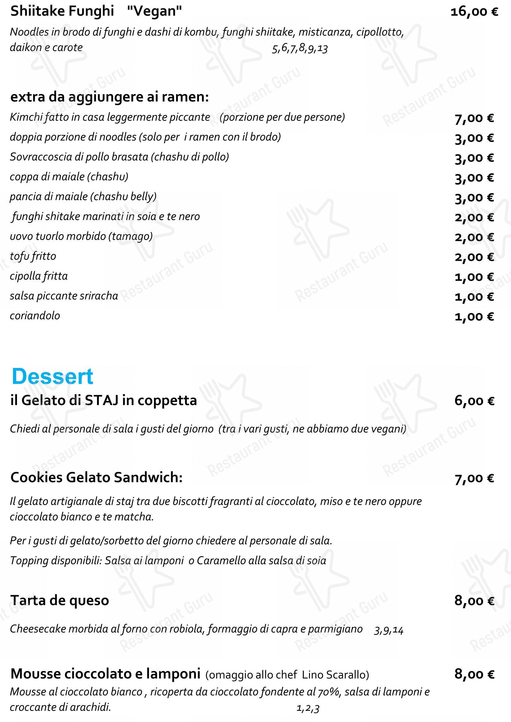 Детское per Staj Noodle Bar Chiaia ristorante