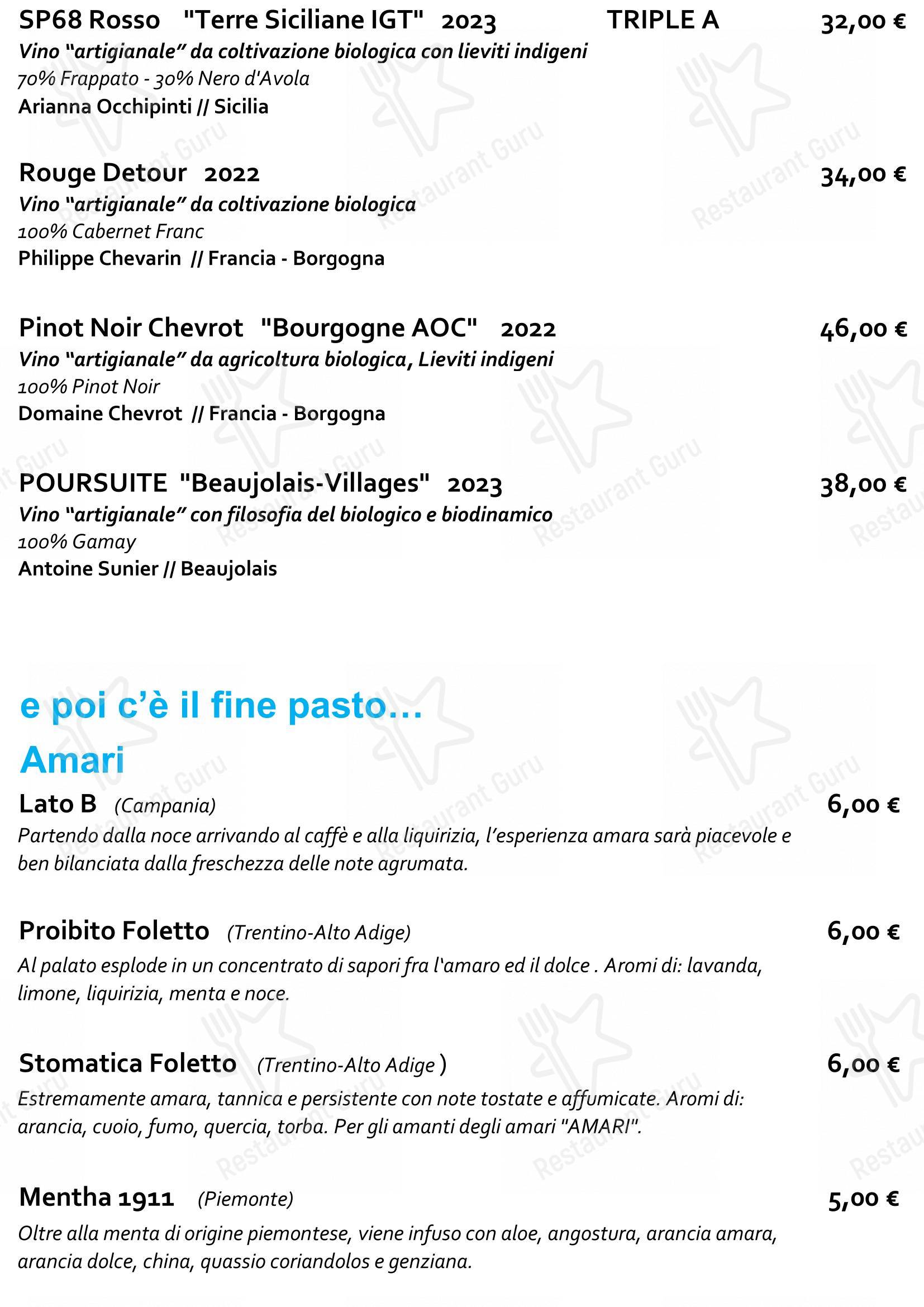Dinner Menu per Staj Noodle Bar Chiaia ristorante
