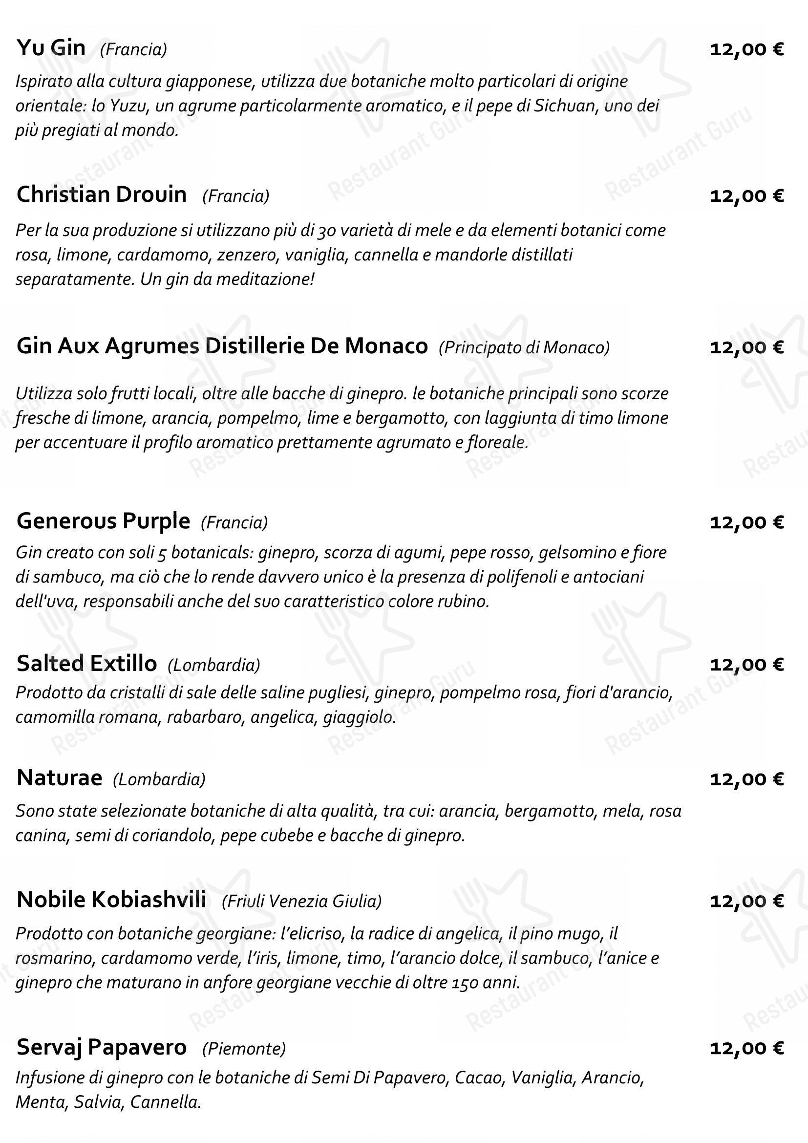 Wine Menu per Staj Noodle Bar Chiaia in Napoli