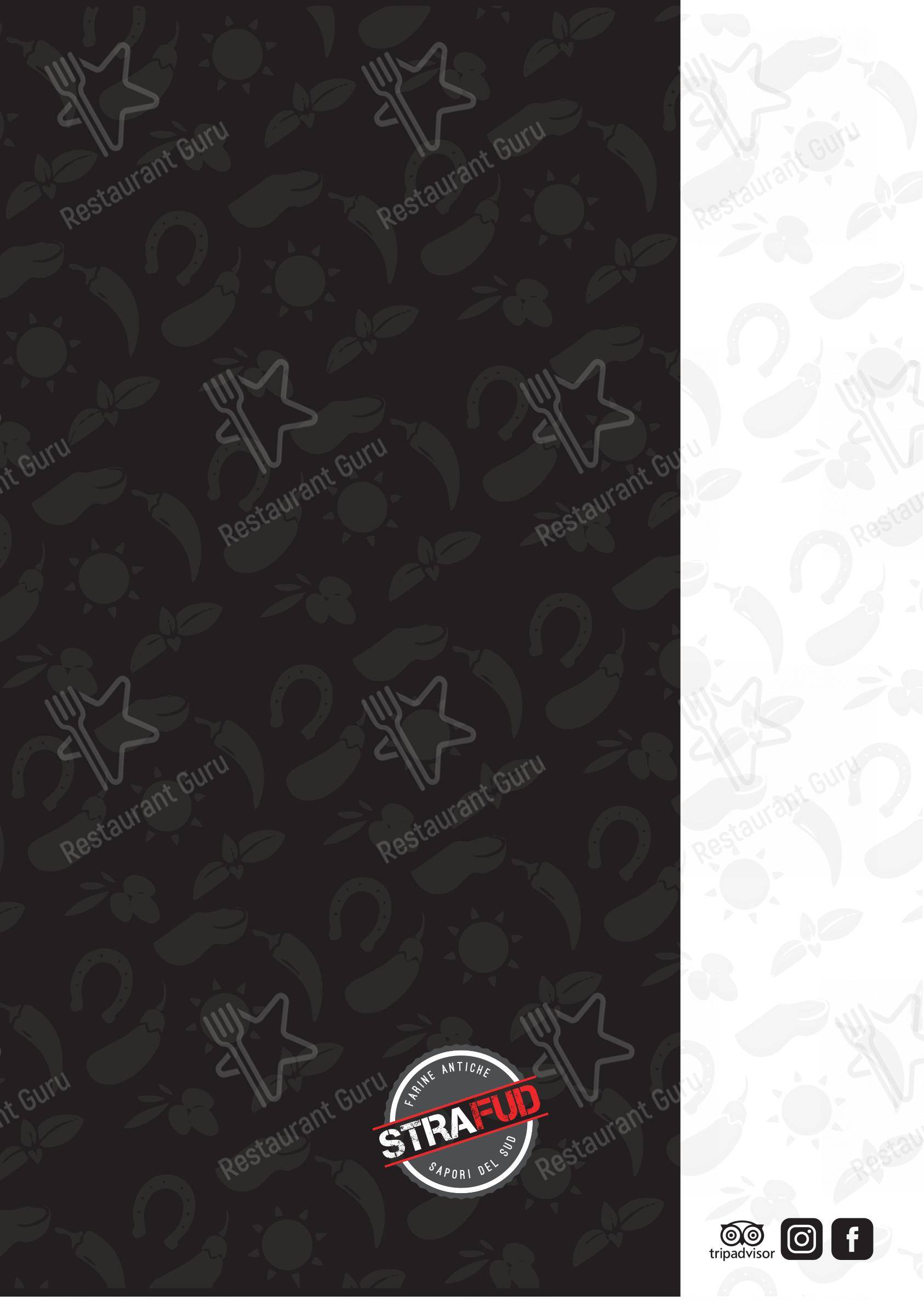 Menu bar per Strafud in Collegno