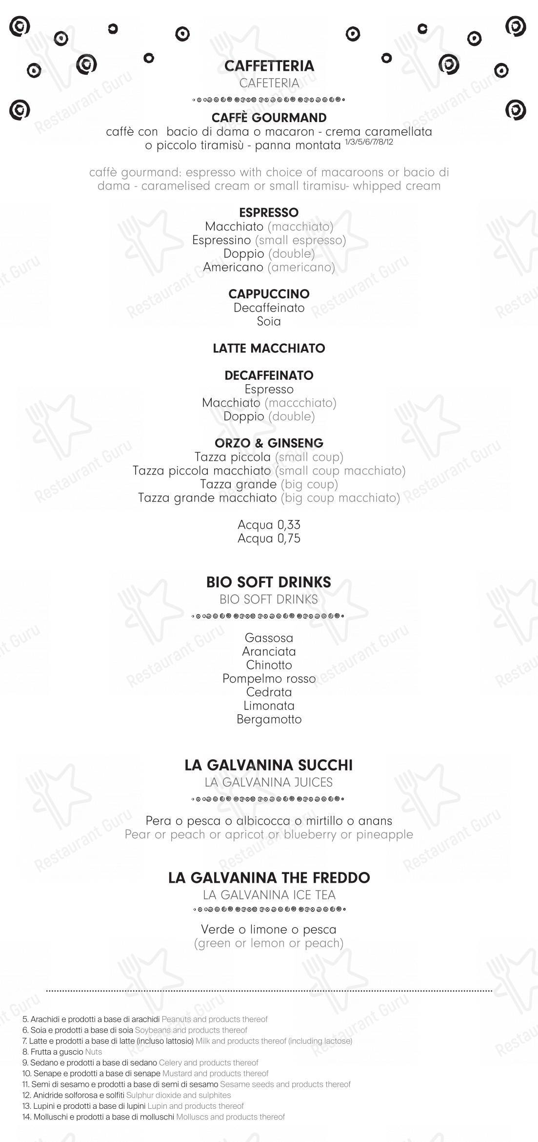 10 Corso Como in Milano - Menu bar