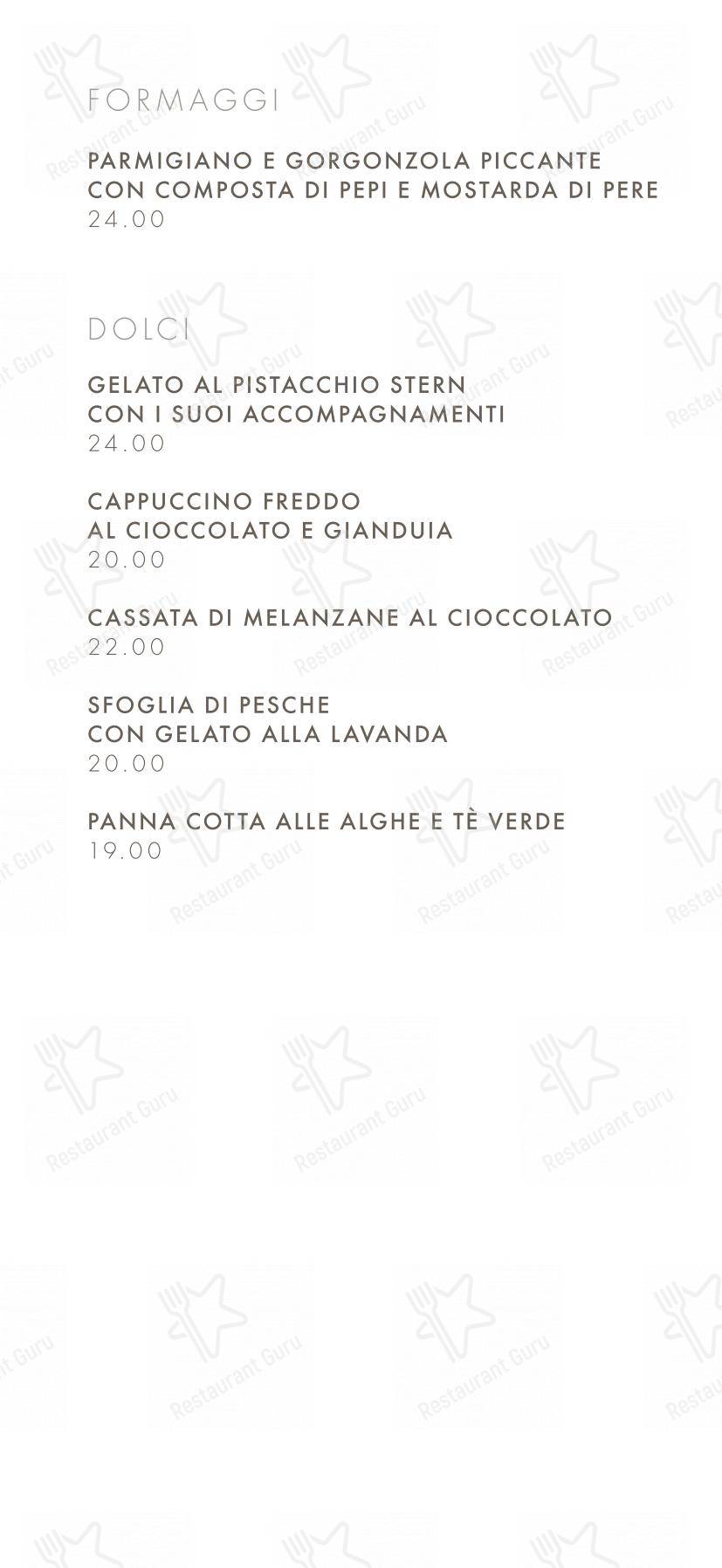 Menu pour Caffè Stern - Детское