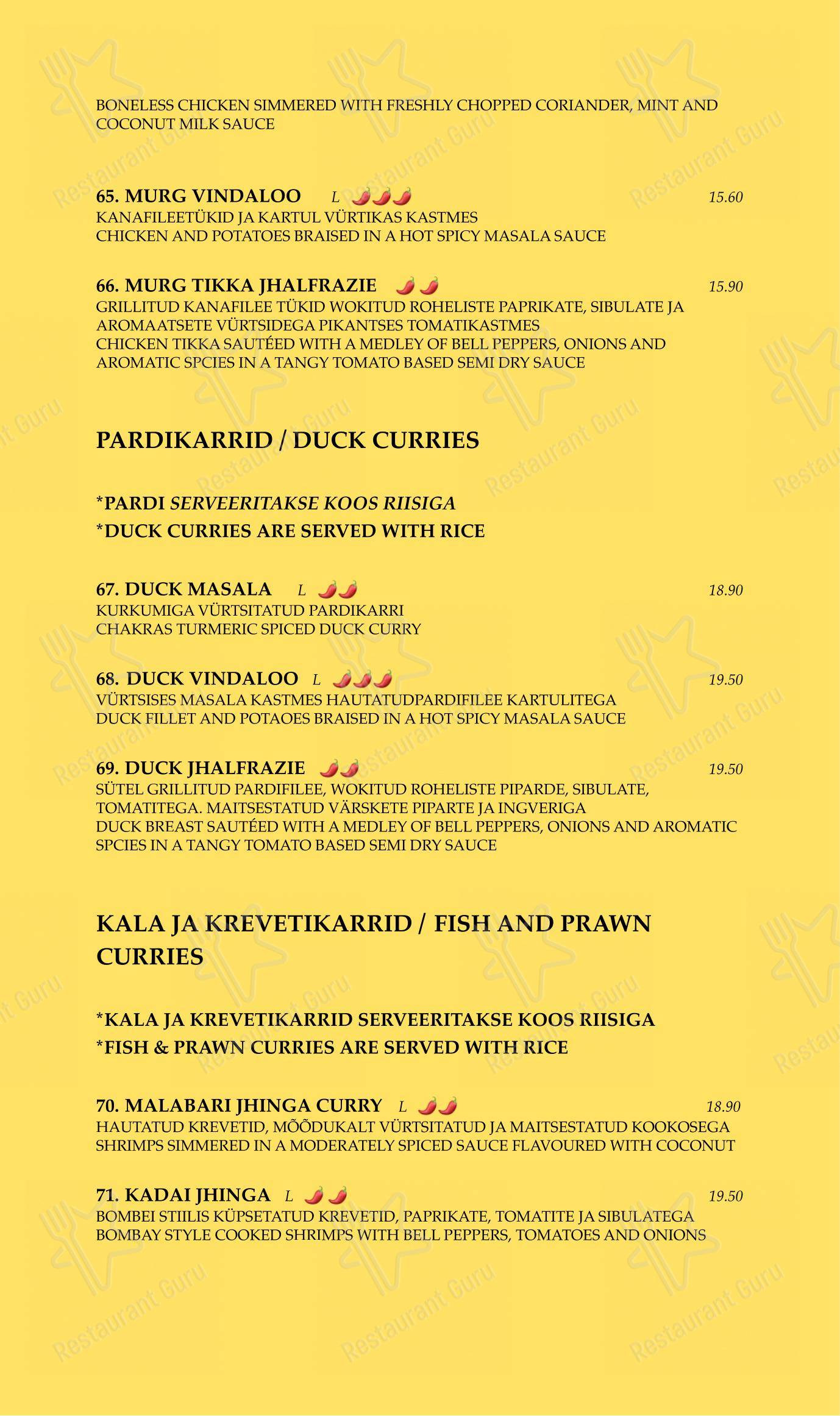 Menu pour Chakra - Menu bar