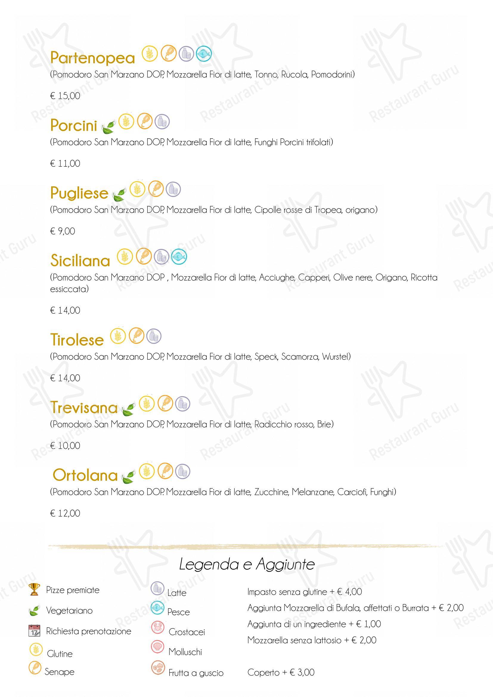 Al Posto Giusto - da Valentina e Salvatore in Castelli Calepio - Menu