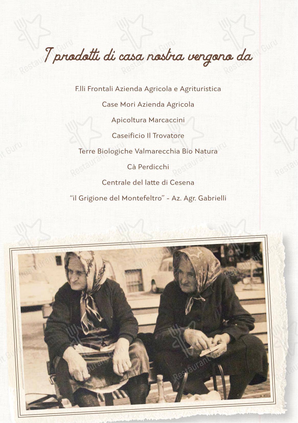 菜单 per La Mi Mama in Rimini