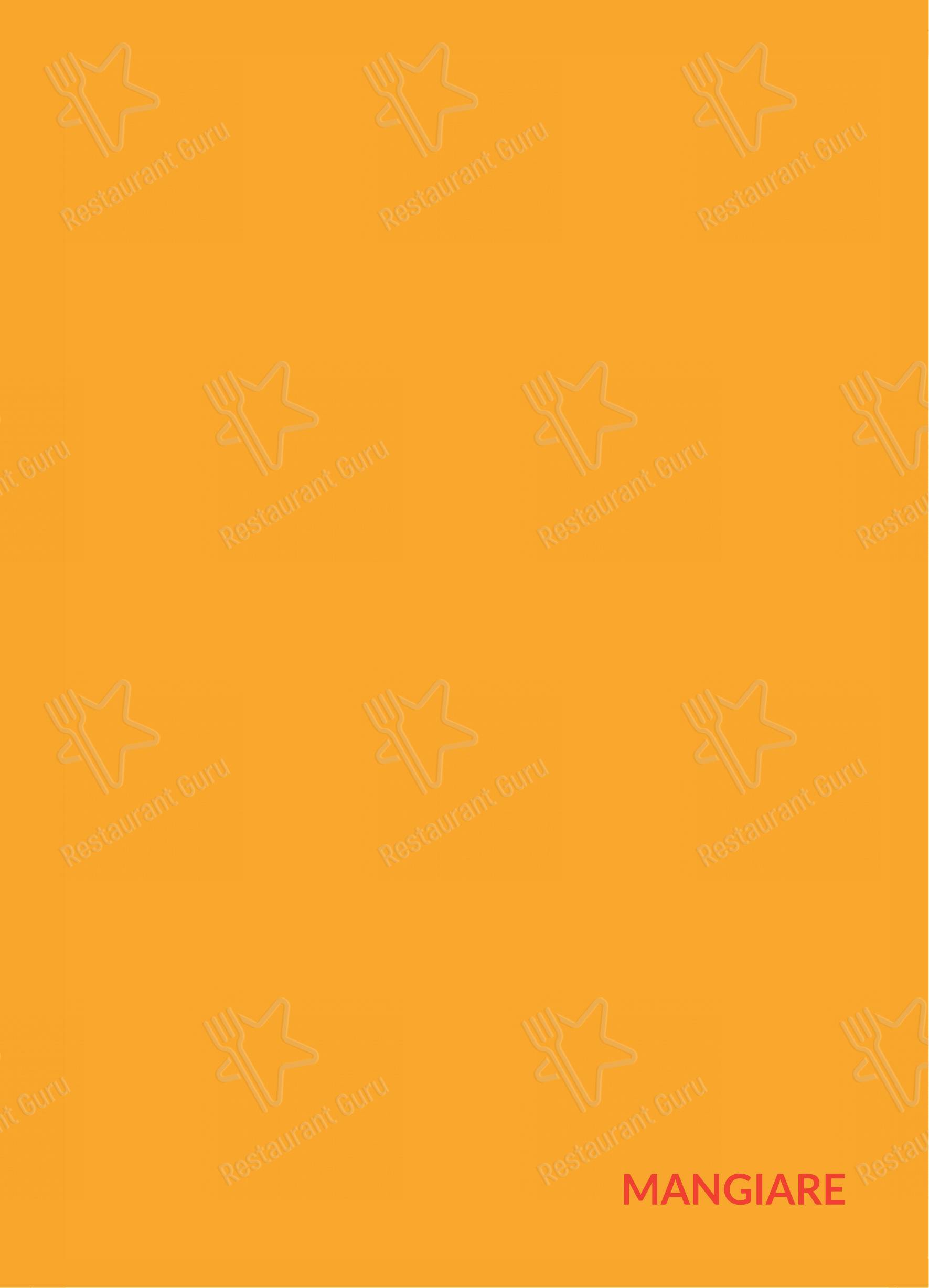 菜单 per Pizzeria La Dispensa pizzeria