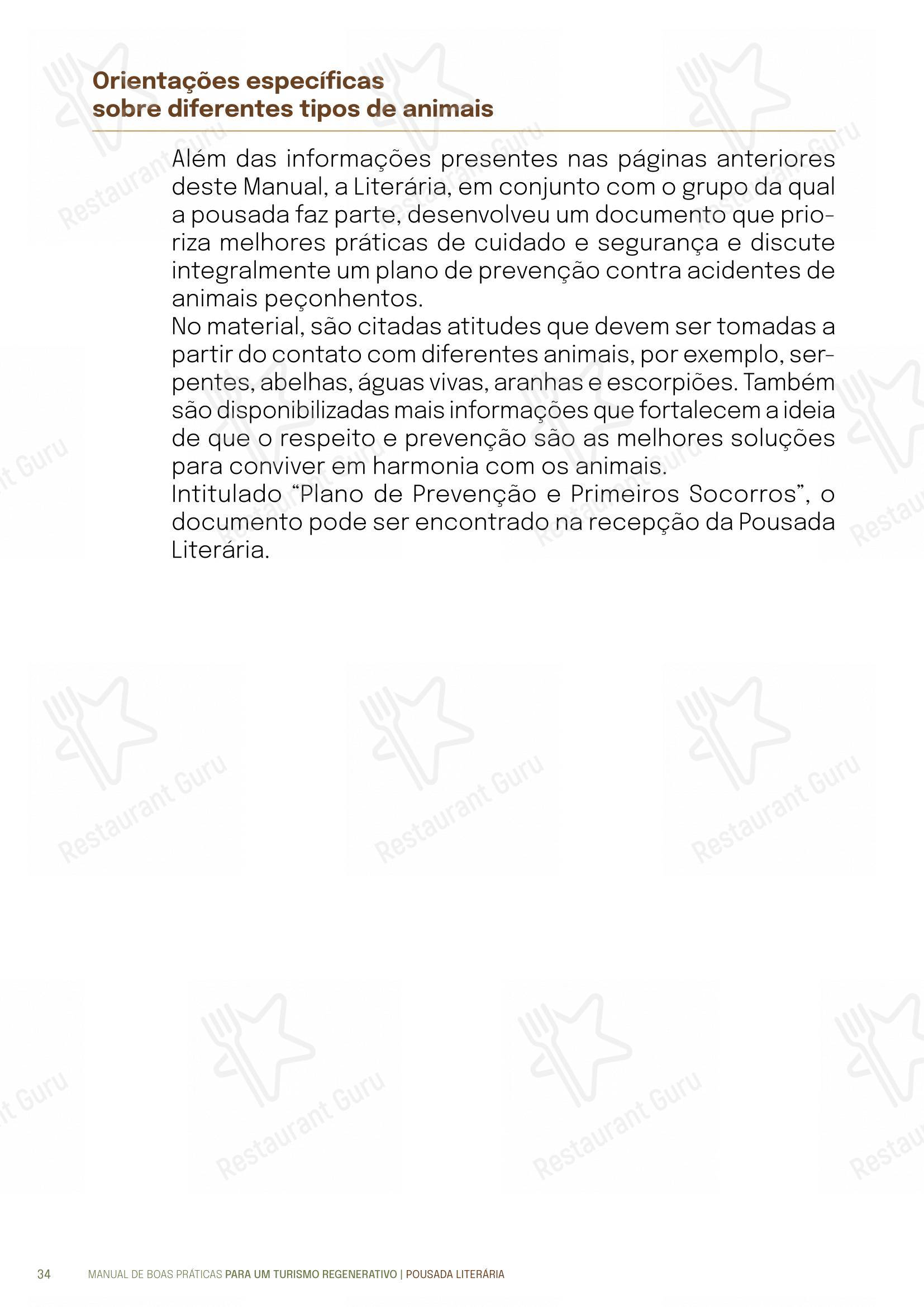 Quintal das Letras - Menu bar