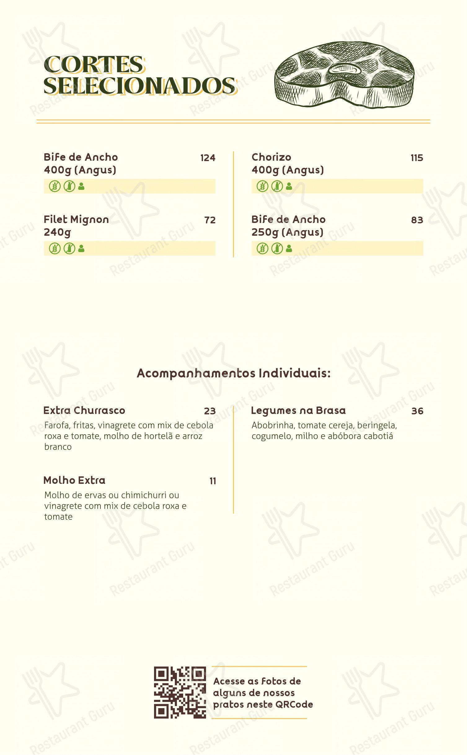 Raízes Restaurante Pizzaria em Ubatuba - Menu